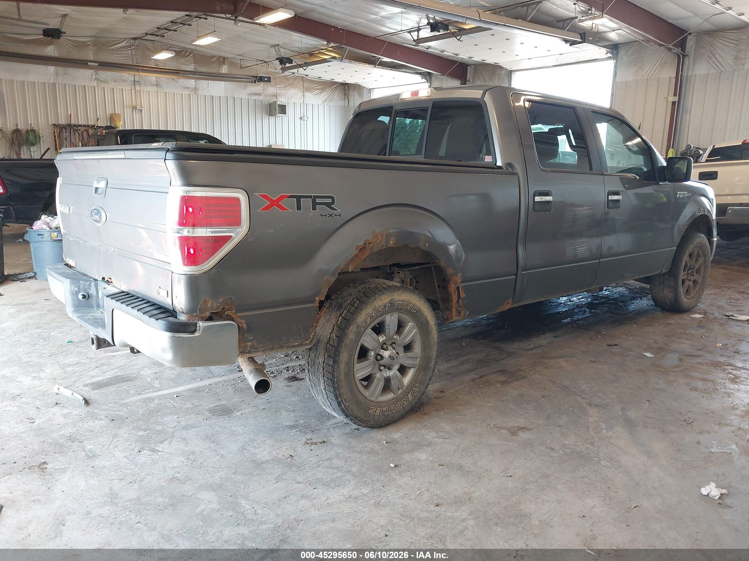 2010 Ford F-150 Fx4/harley-davidson/king Ranch/lariat/platinum/xl/xlt Gray vin: 1FTFW1EV7AFD20479