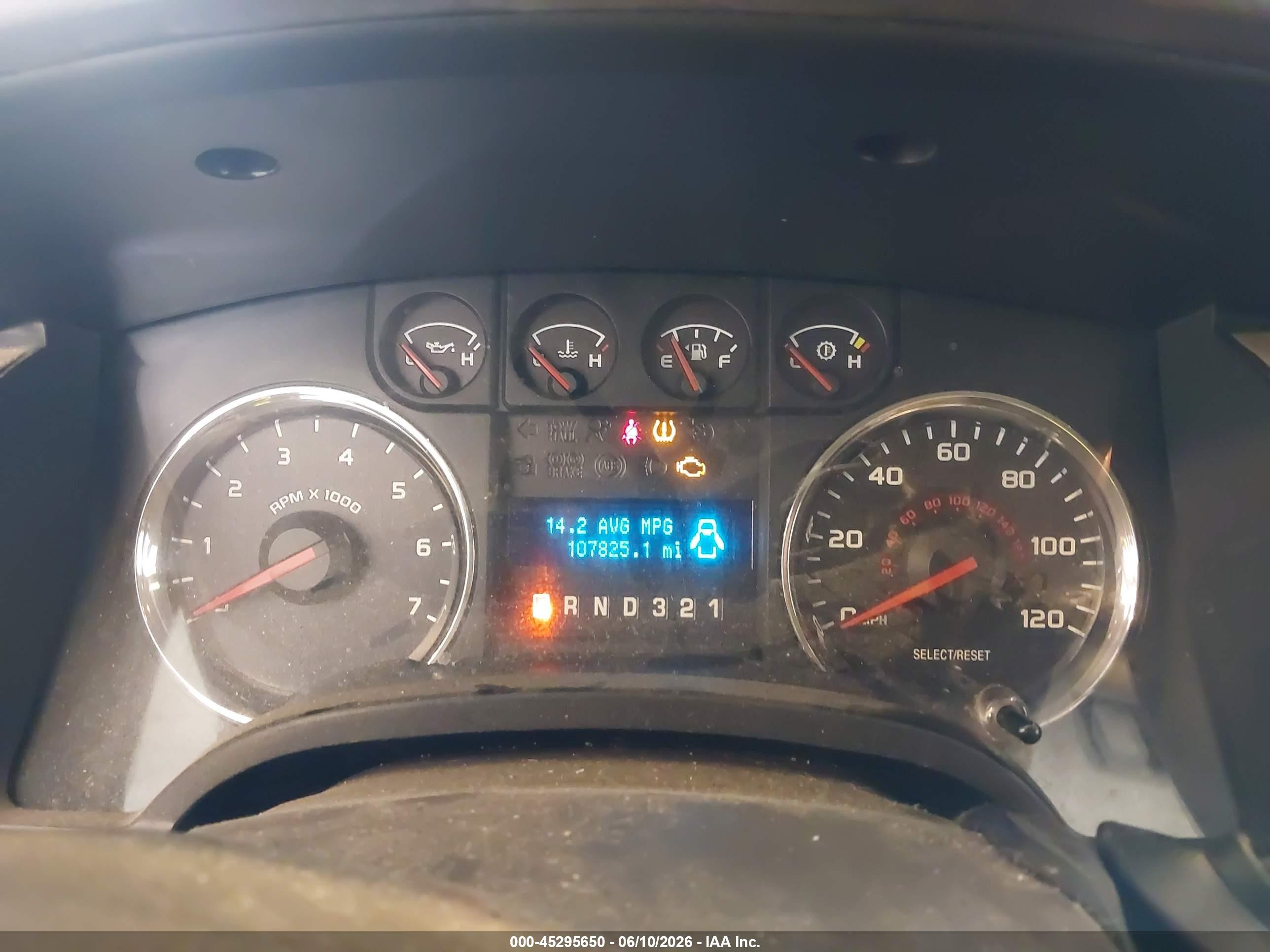 2010 Ford F-150 Fx4/harley-davidson/king Ranch/lariat/platinum/xl/xlt Gray vin: 1FTFW1EV7AFD20479