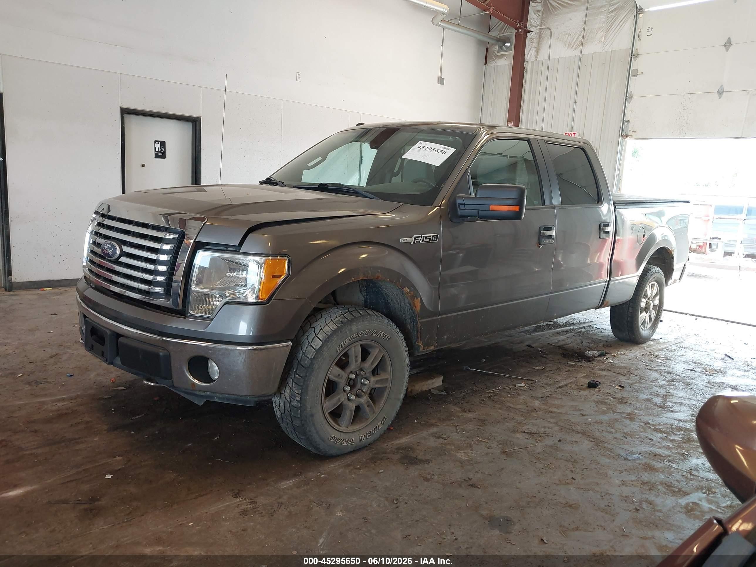 2010 Ford F-150 Fx4/harley-davidson/king Ranch/lariat/platinum/xl/xlt Gray vin: 1FTFW1EV7AFD20479