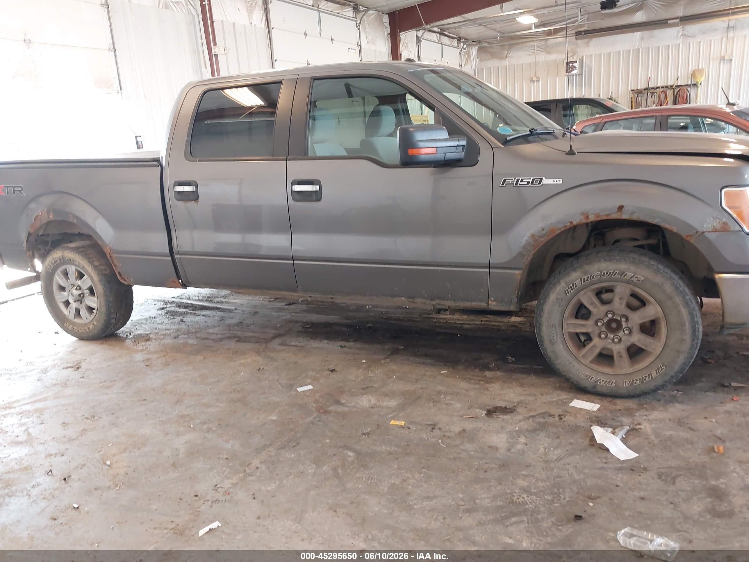 2010 Ford F-150 Fx4/harley-davidson/king Ranch/lariat/platinum/xl/xlt Gray vin: 1FTFW1EV7AFD20479