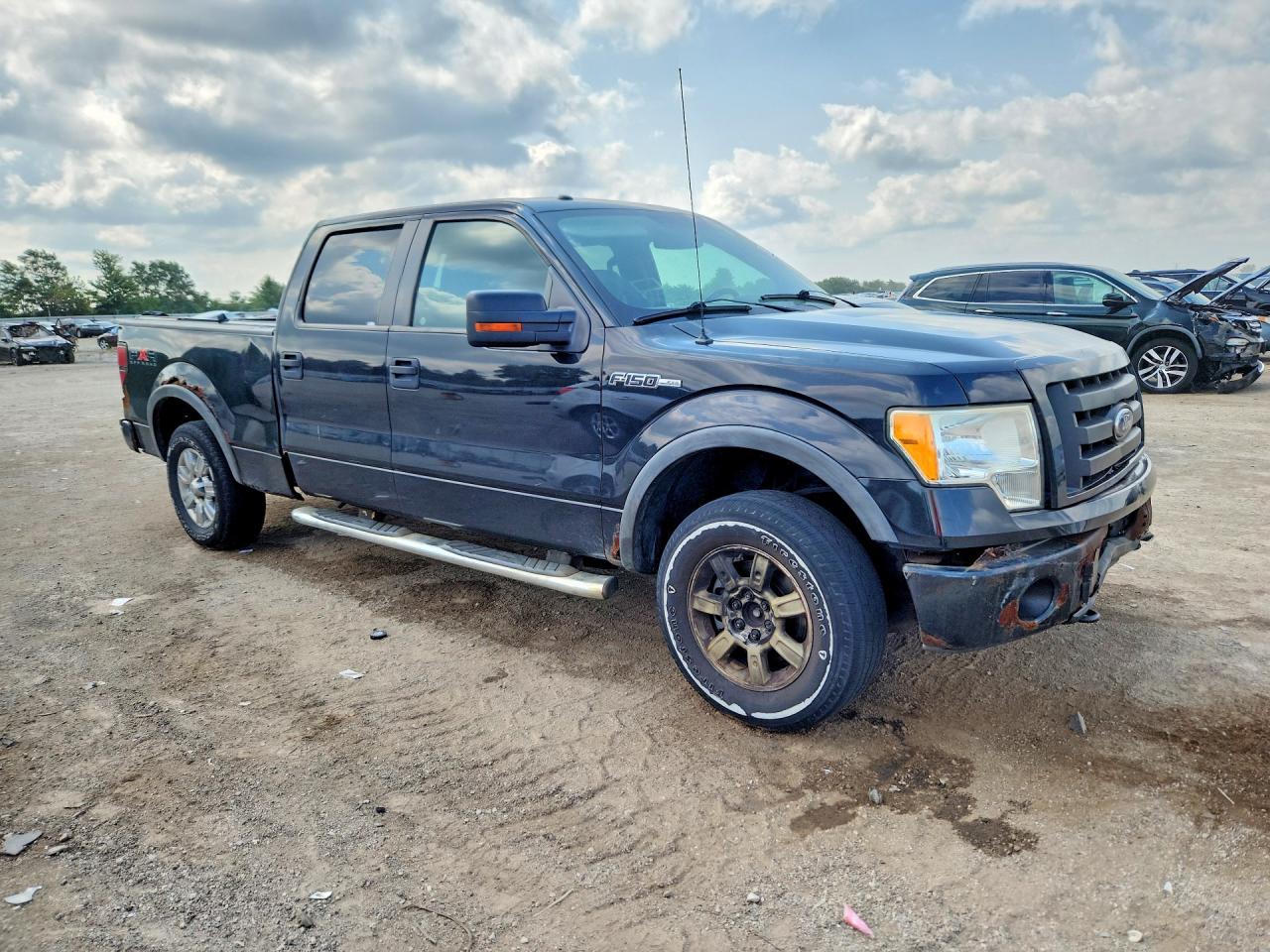 2010 Ford F150 Supercrew Black vin: 1FTFW1EV7AFD27965
