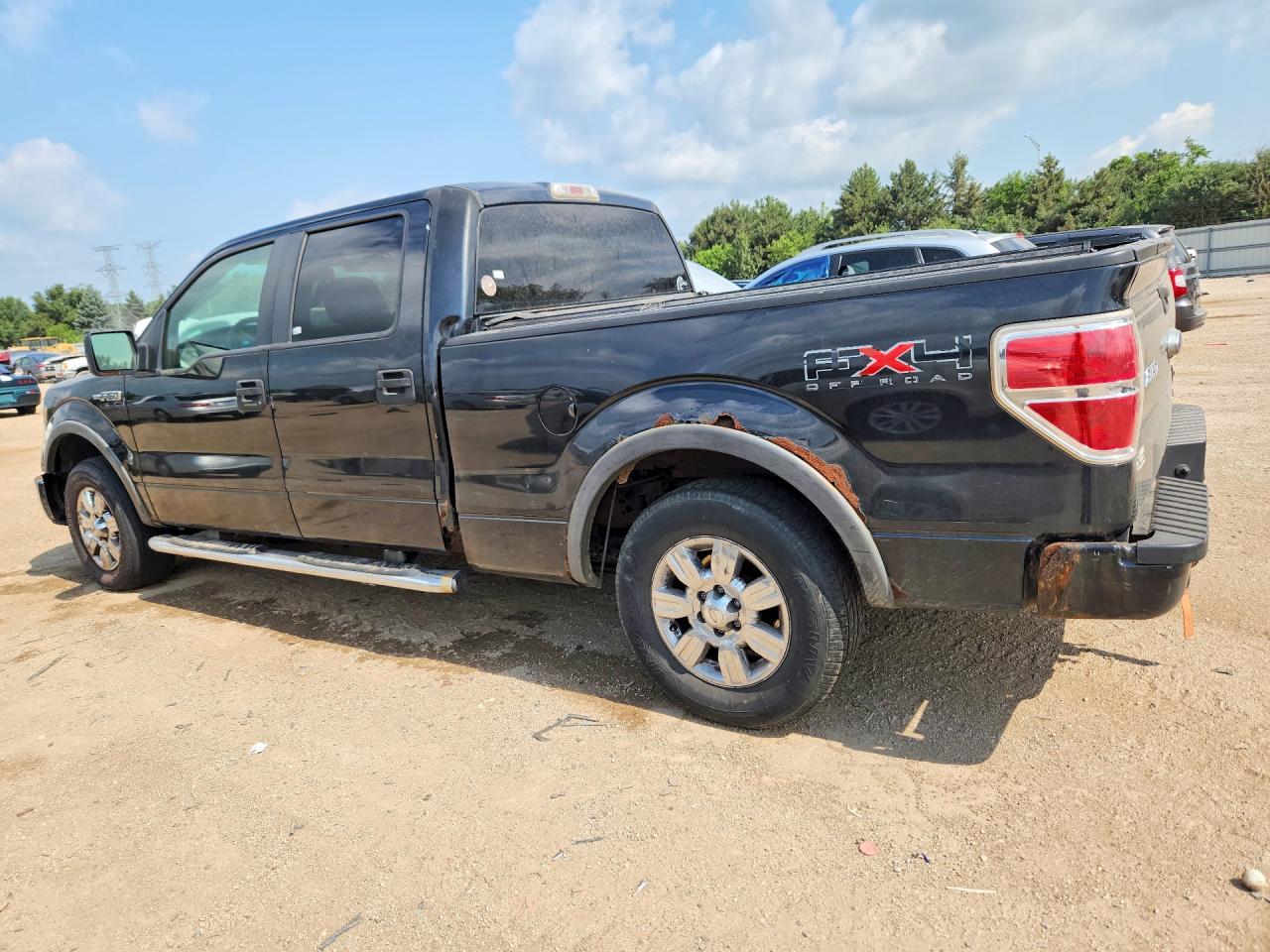 2010 Ford F150 Supercrew Black vin: 1FTFW1EV7AFD27965