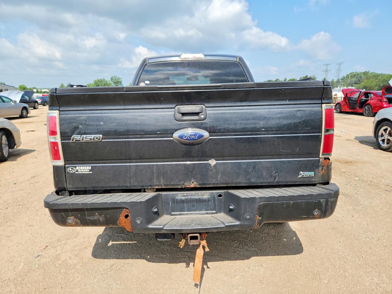 2010 Ford F150 Supercrew Black vin: 1FTFW1EV7AFD27965