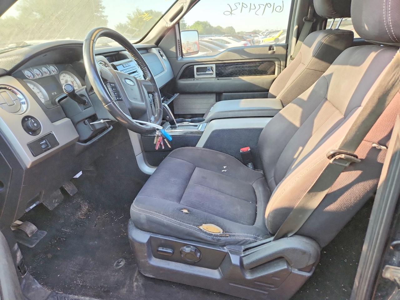 2010 Ford F150 Supercrew Black vin: 1FTFW1EV7AFD27965