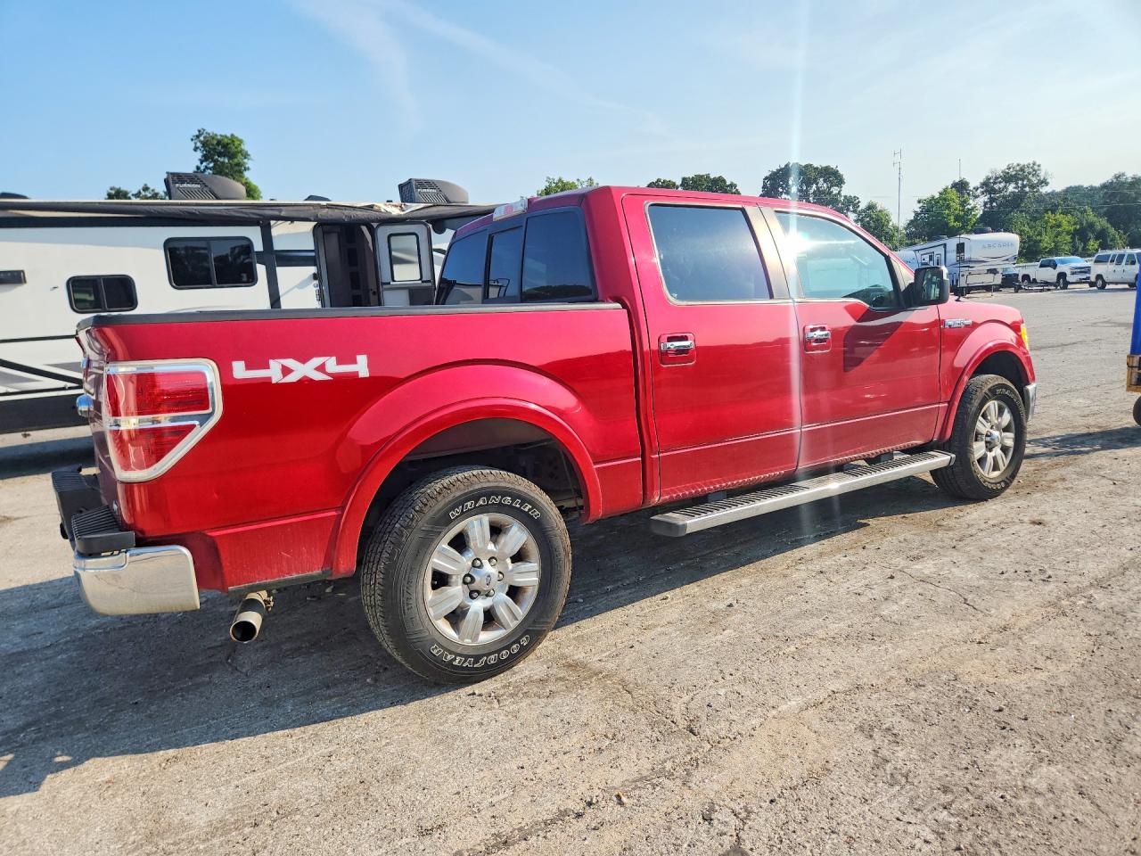 2010 Ford F150 Supercrew Red vin: 1FTFW1EV7AFD33264