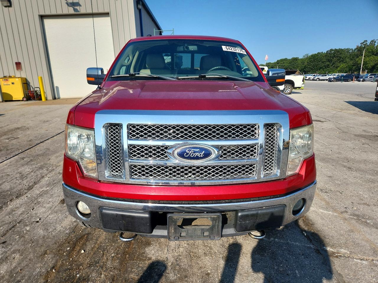 2010 Ford F150 Supercrew Red vin: 1FTFW1EV7AFD33264