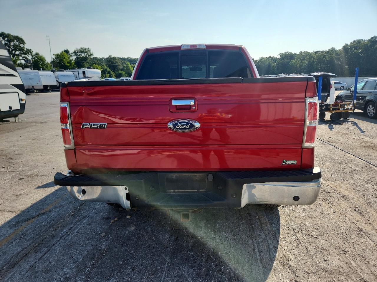 2010 Ford F150 Supercrew Red vin: 1FTFW1EV7AFD33264