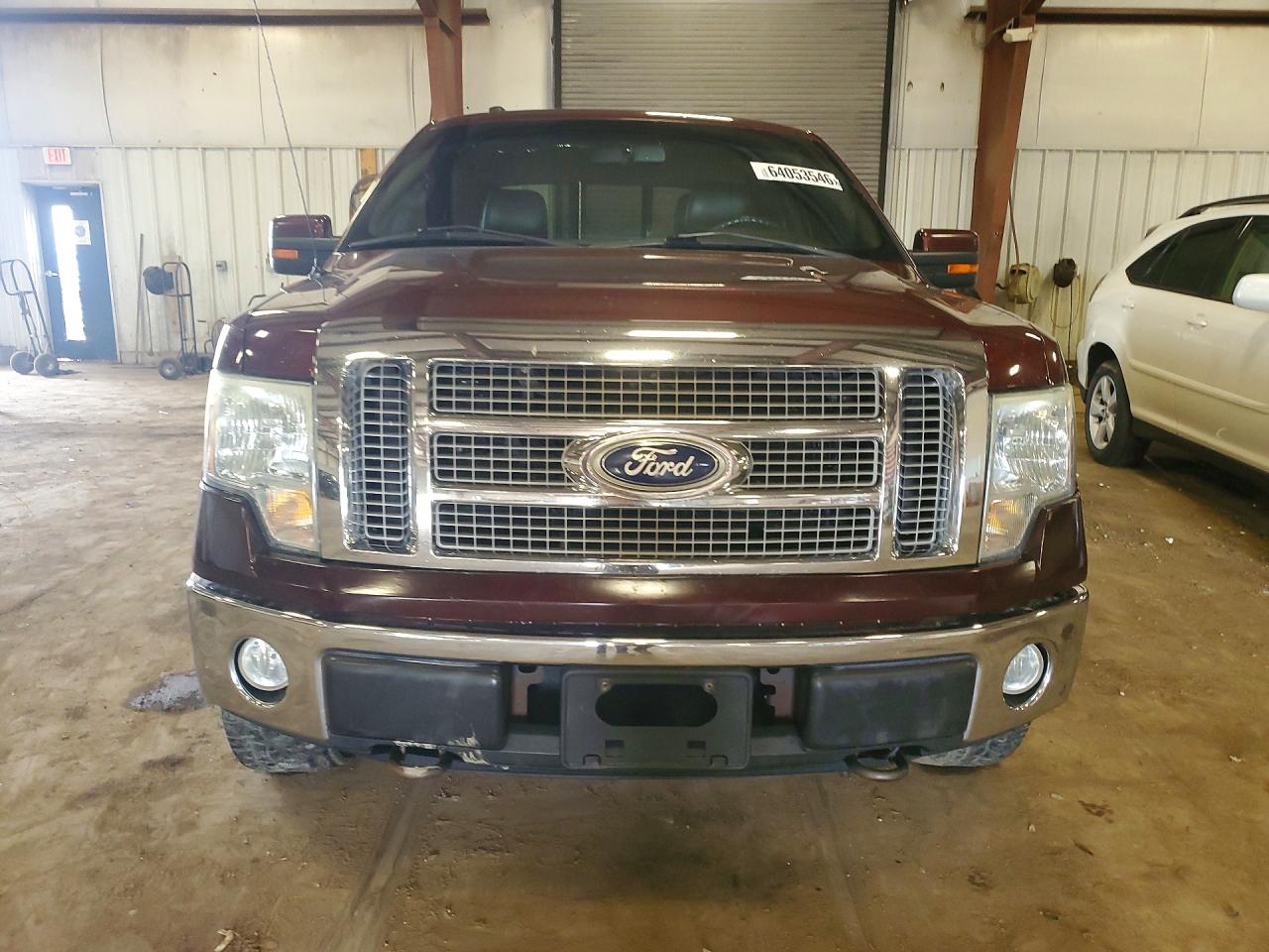 2010 Ford F150 Supercrew Burgundy vin: 1FTFW1EV7AFD33944