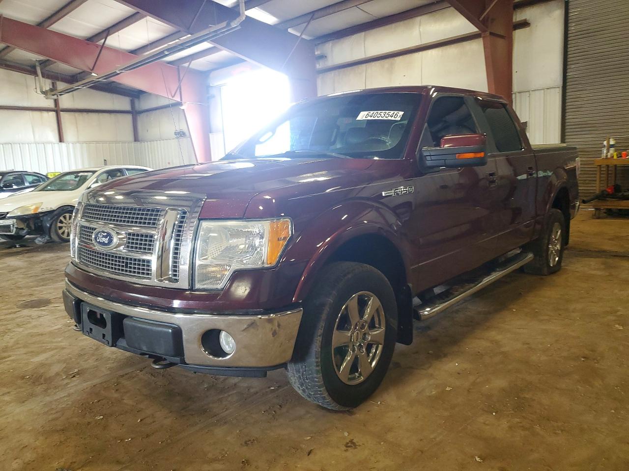 2010 Ford F150 Supercrew Burgundy vin: 1FTFW1EV7AFD33944