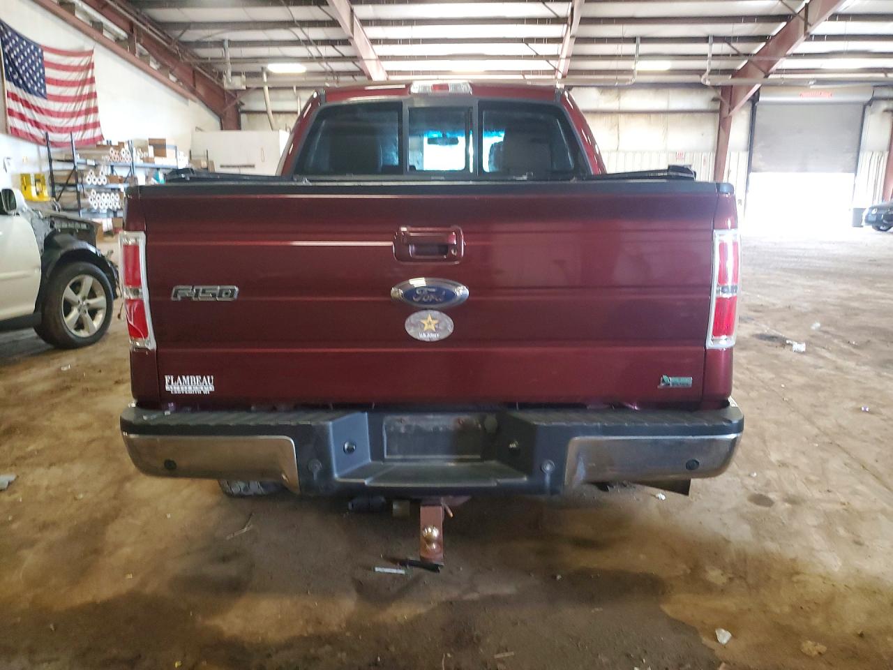 2010 Ford F150 Supercrew Burgundy vin: 1FTFW1EV7AFD33944