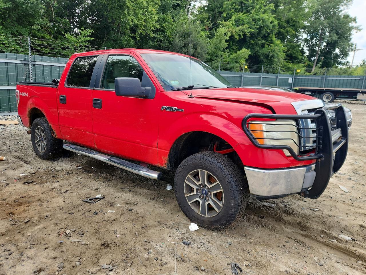 2010 Ford F150 Supercrew Red vin: 1FTFW1EV7AFD47732