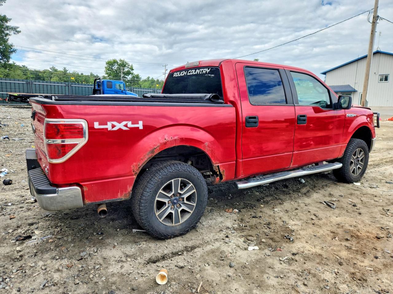 2010 Ford F150 Supercrew Red vin: 1FTFW1EV7AFD47732