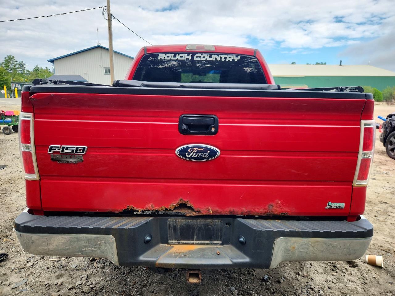2010 Ford F150 Supercrew Red vin: 1FTFW1EV7AFD47732