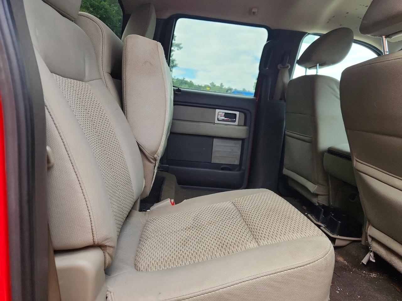 2010 Ford F150 Supercrew Red vin: 1FTFW1EV7AFD47732