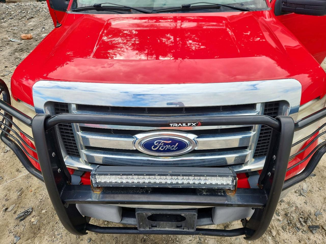 2010 Ford F150 Supercrew Red vin: 1FTFW1EV7AFD47732