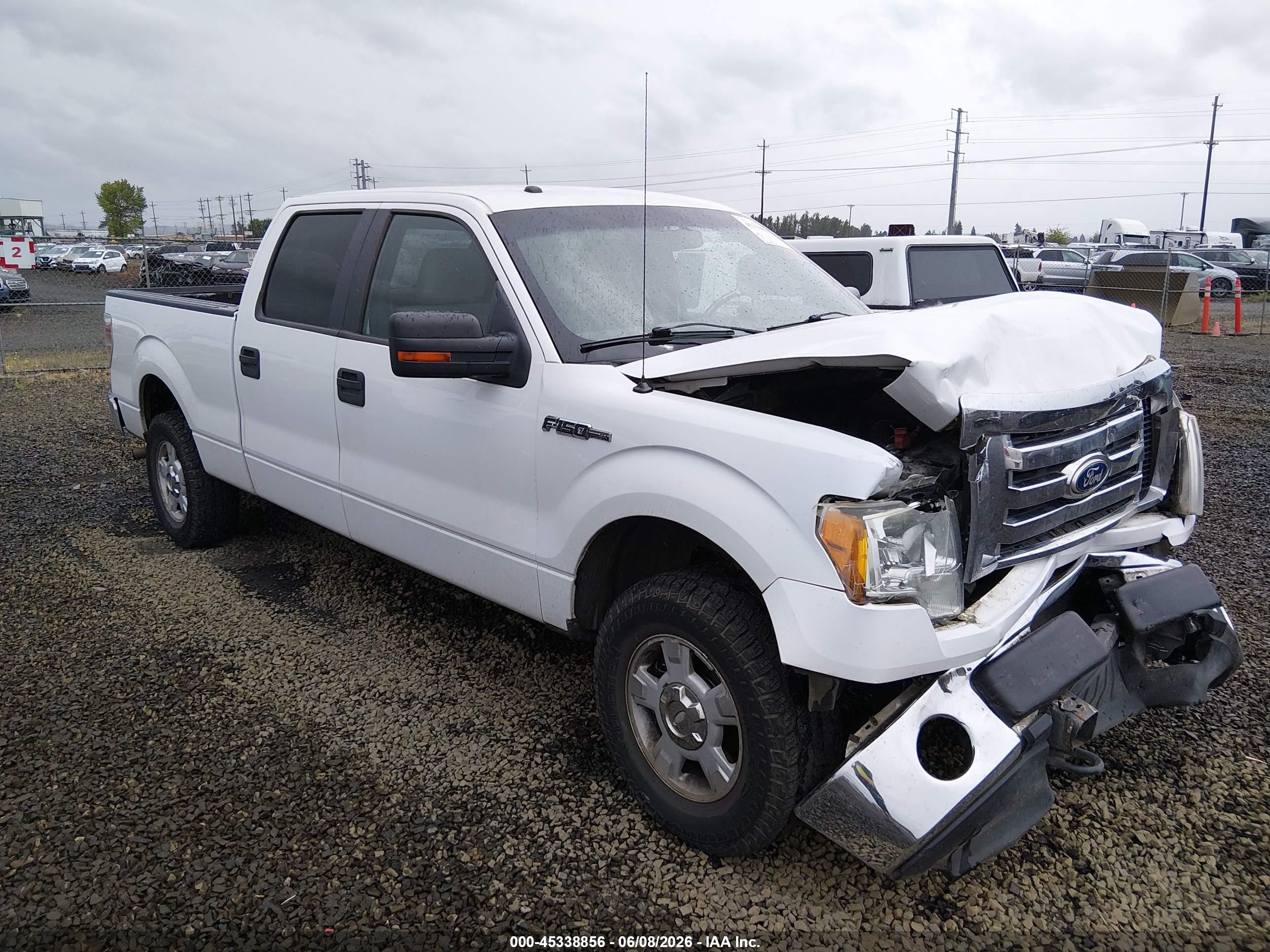 2010 Ford F-150 Fx4/harley-davidson/king Ranch/lariat/platinum/xl/xlt White vin: 1FTFW1EV7AFD56947
