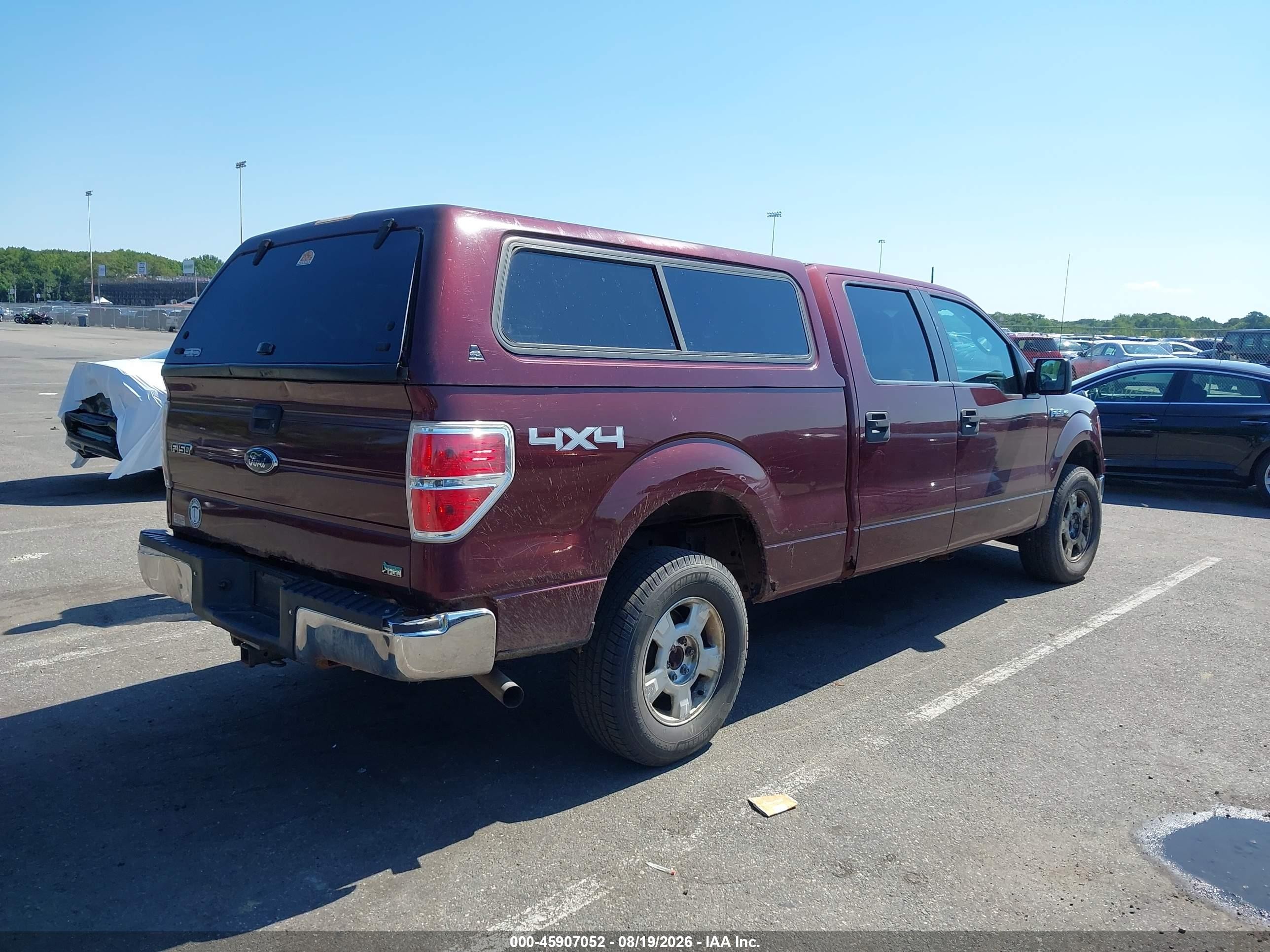 2010 Ford F-150 Fx4/harley-davidson/king Ranch/lariat/platinum/xl/xlt Red vin: 1FTFW1EV7AFD63350