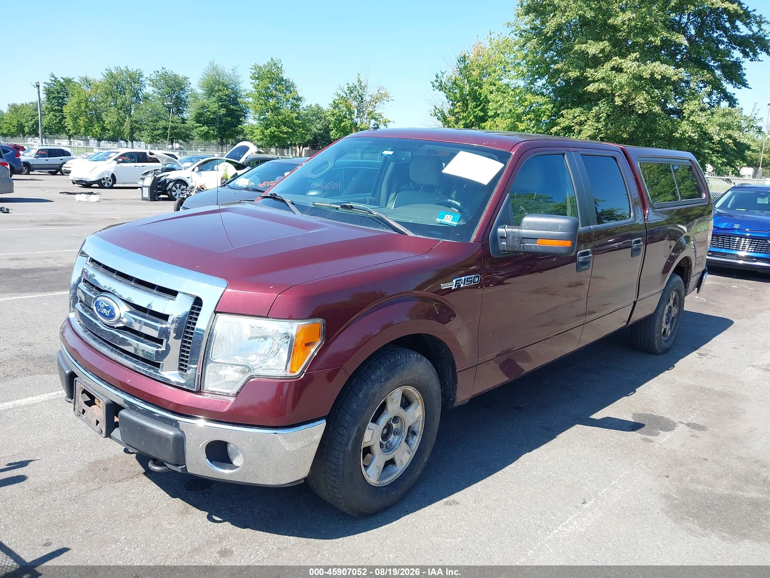 2010 Ford F-150 Fx4/harley-davidson/king Ranch/lariat/platinum/xl/xlt Red vin: 1FTFW1EV7AFD63350