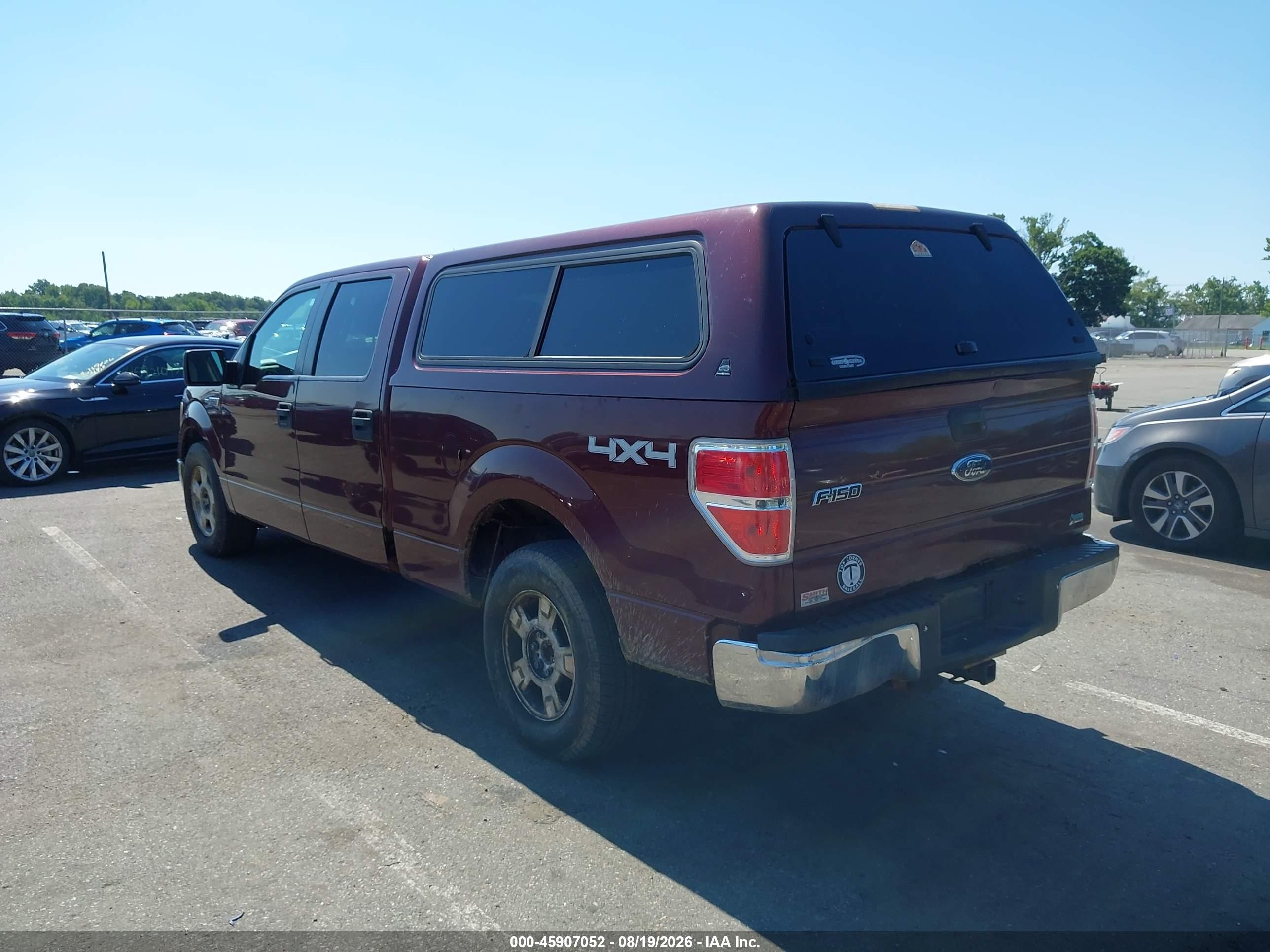2010 Ford F-150 Fx4/harley-davidson/king Ranch/lariat/platinum/xl/xlt Red vin: 1FTFW1EV7AFD63350