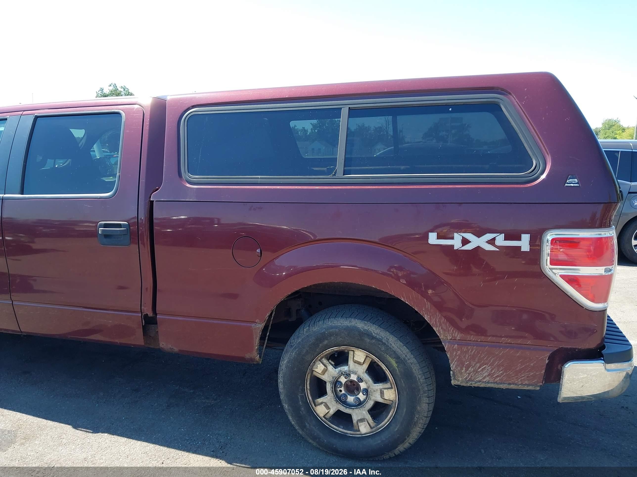 2010 Ford F-150 Fx4/harley-davidson/king Ranch/lariat/platinum/xl/xlt Red vin: 1FTFW1EV7AFD63350
