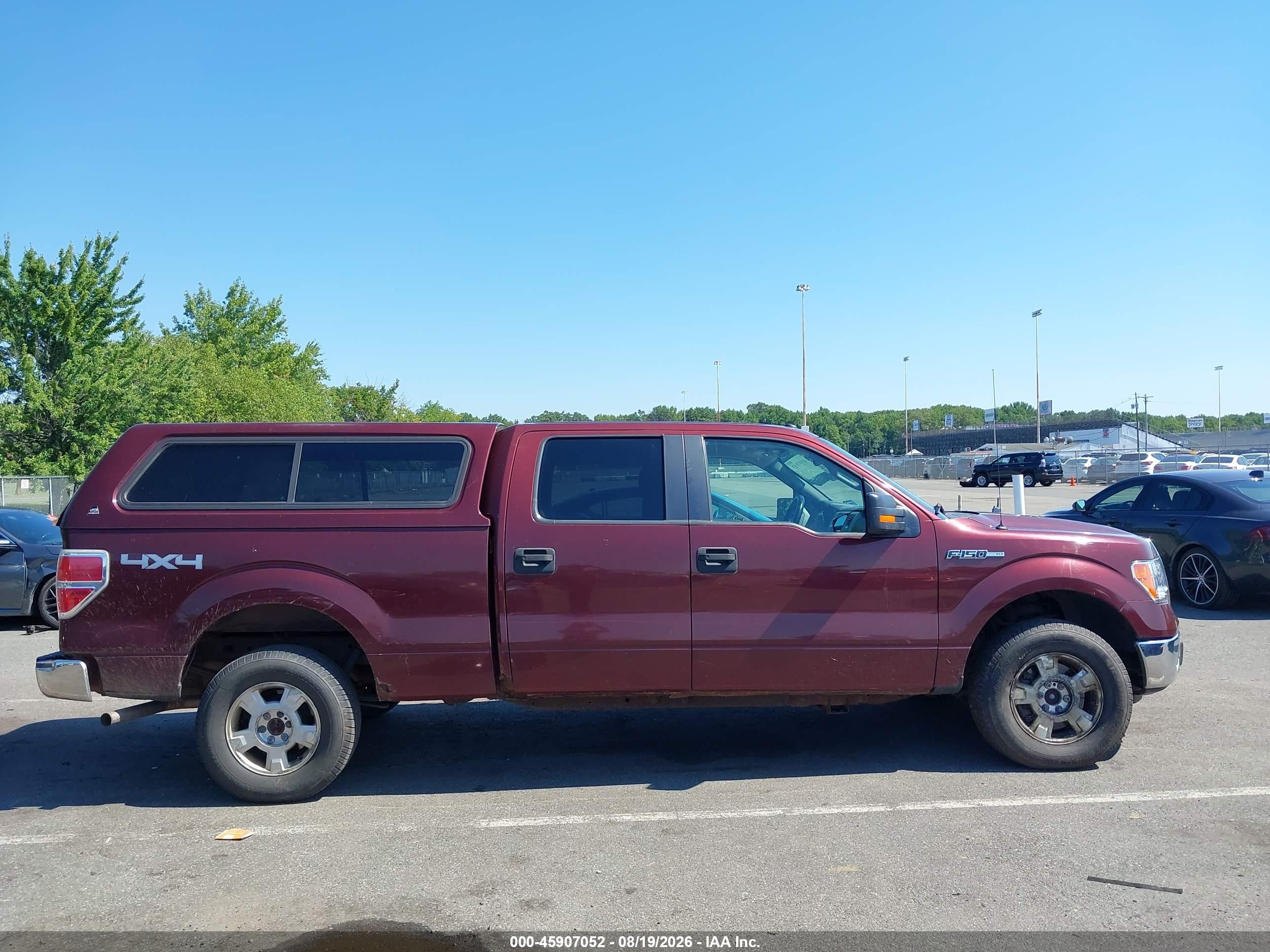 2010 Ford F-150 Fx4/harley-davidson/king Ranch/lariat/platinum/xl/xlt Red vin: 1FTFW1EV7AFD63350