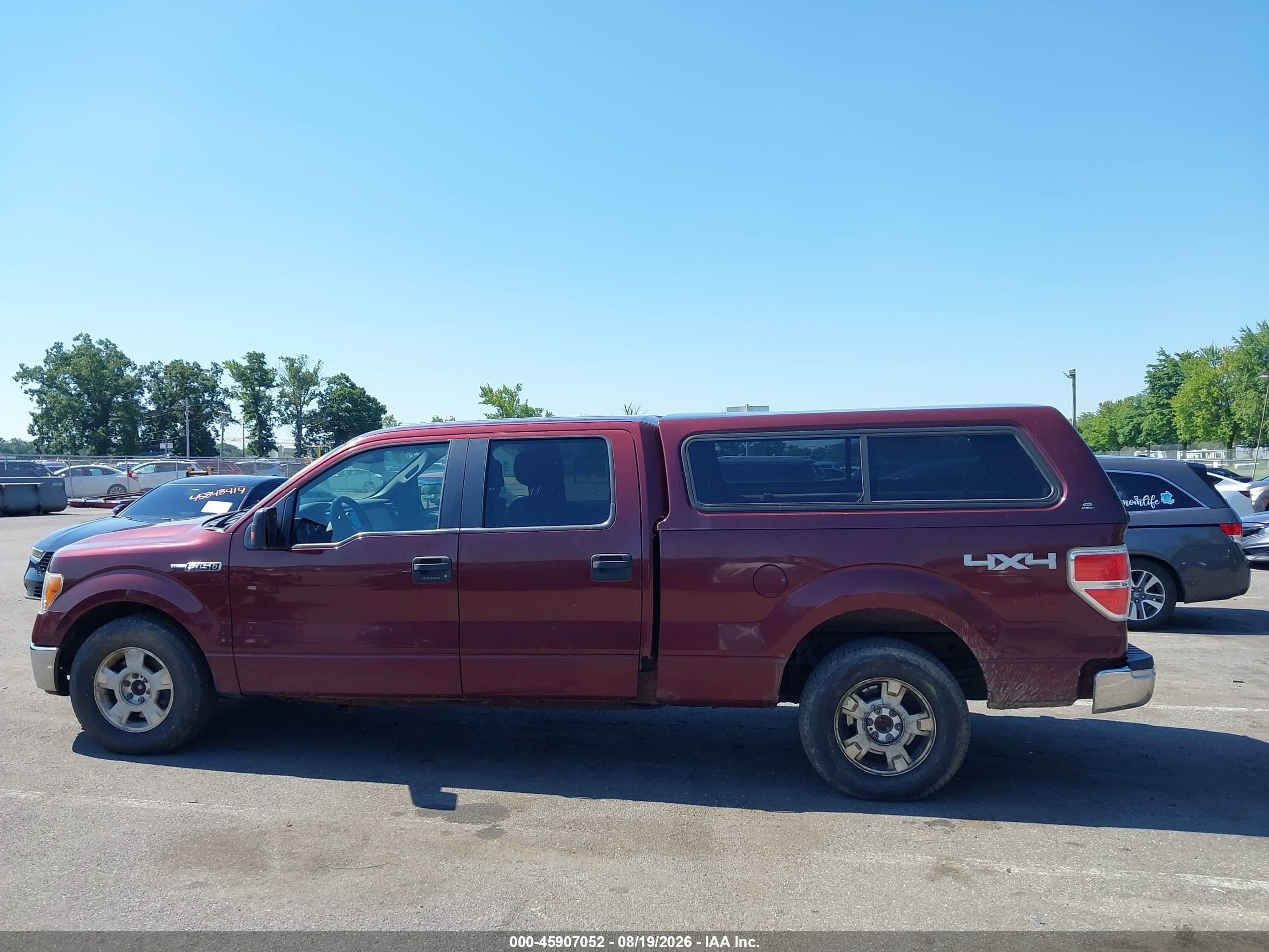 2010 Ford F-150 Fx4/harley-davidson/king Ranch/lariat/platinum/xl/xlt Red vin: 1FTFW1EV7AFD63350