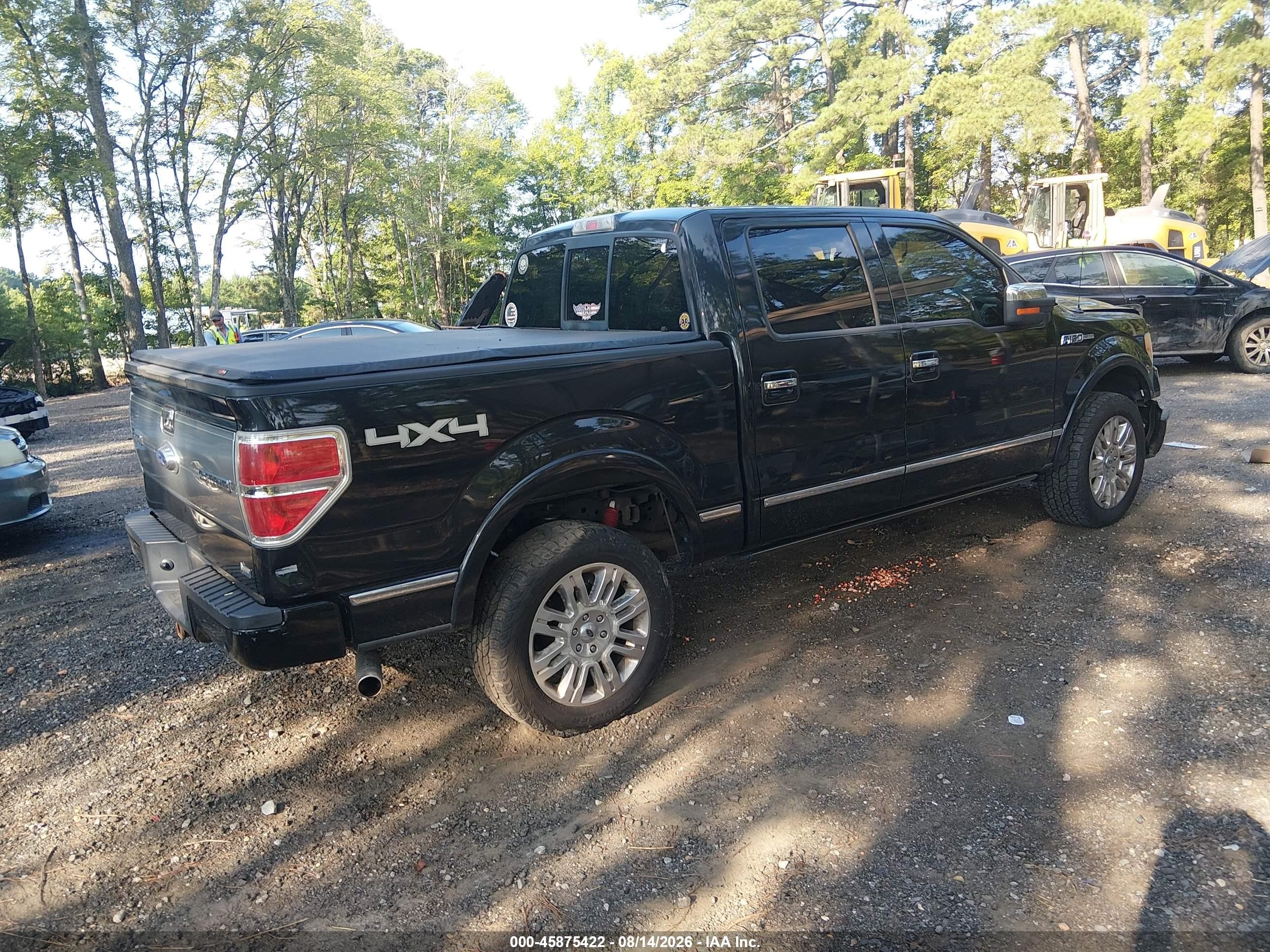 2010 Ford F-150 Fx4/harley-davidson/king Ranch/lariat/platinum/xl/xlt Black vin: 1FTFW1EV7AFD72291