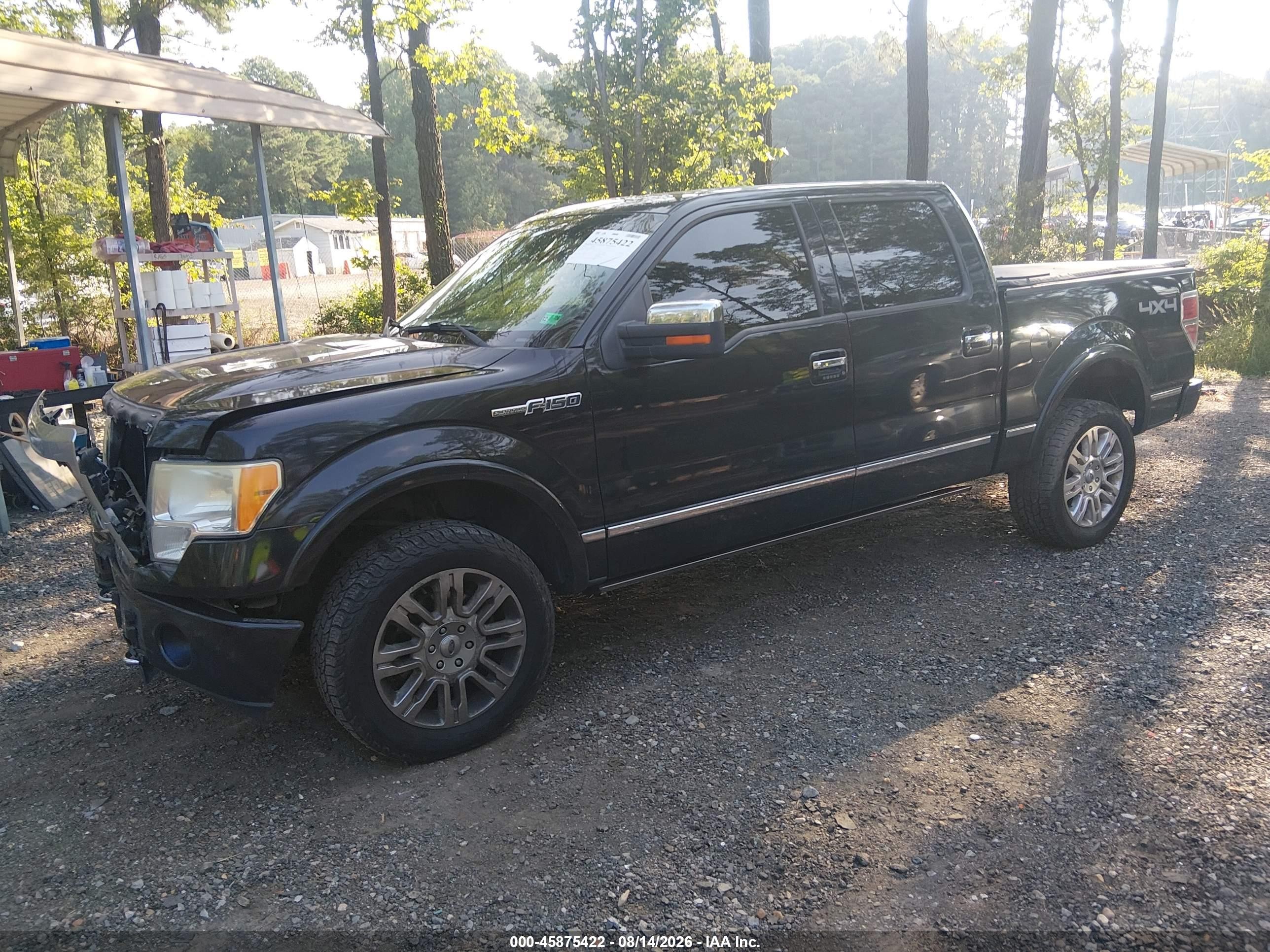 2010 Ford F-150 Fx4/harley-davidson/king Ranch/lariat/platinum/xl/xlt Black vin: 1FTFW1EV7AFD72291