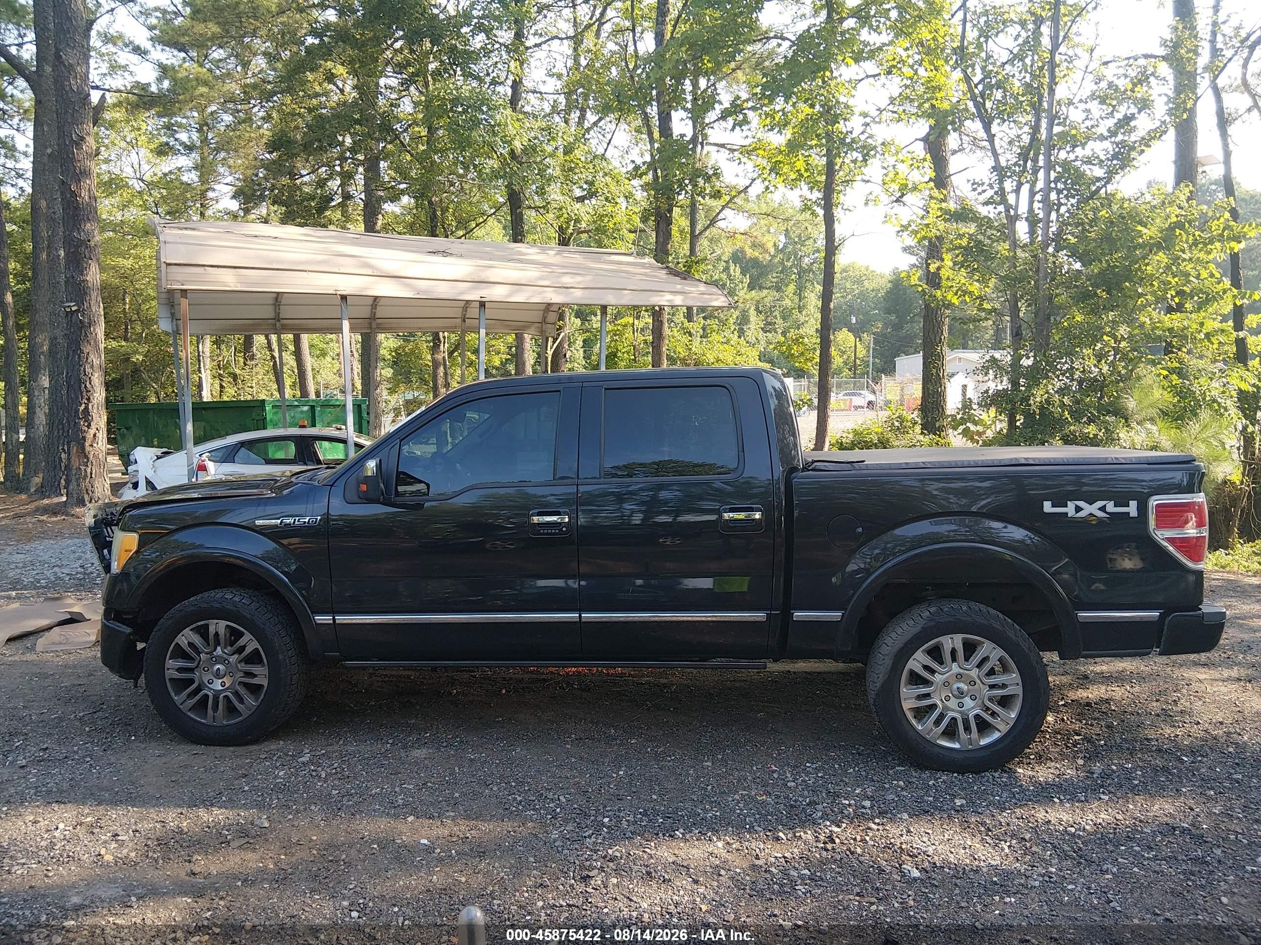 2010 Ford F-150 Fx4/harley-davidson/king Ranch/lariat/platinum/xl/xlt Black vin: 1FTFW1EV7AFD72291