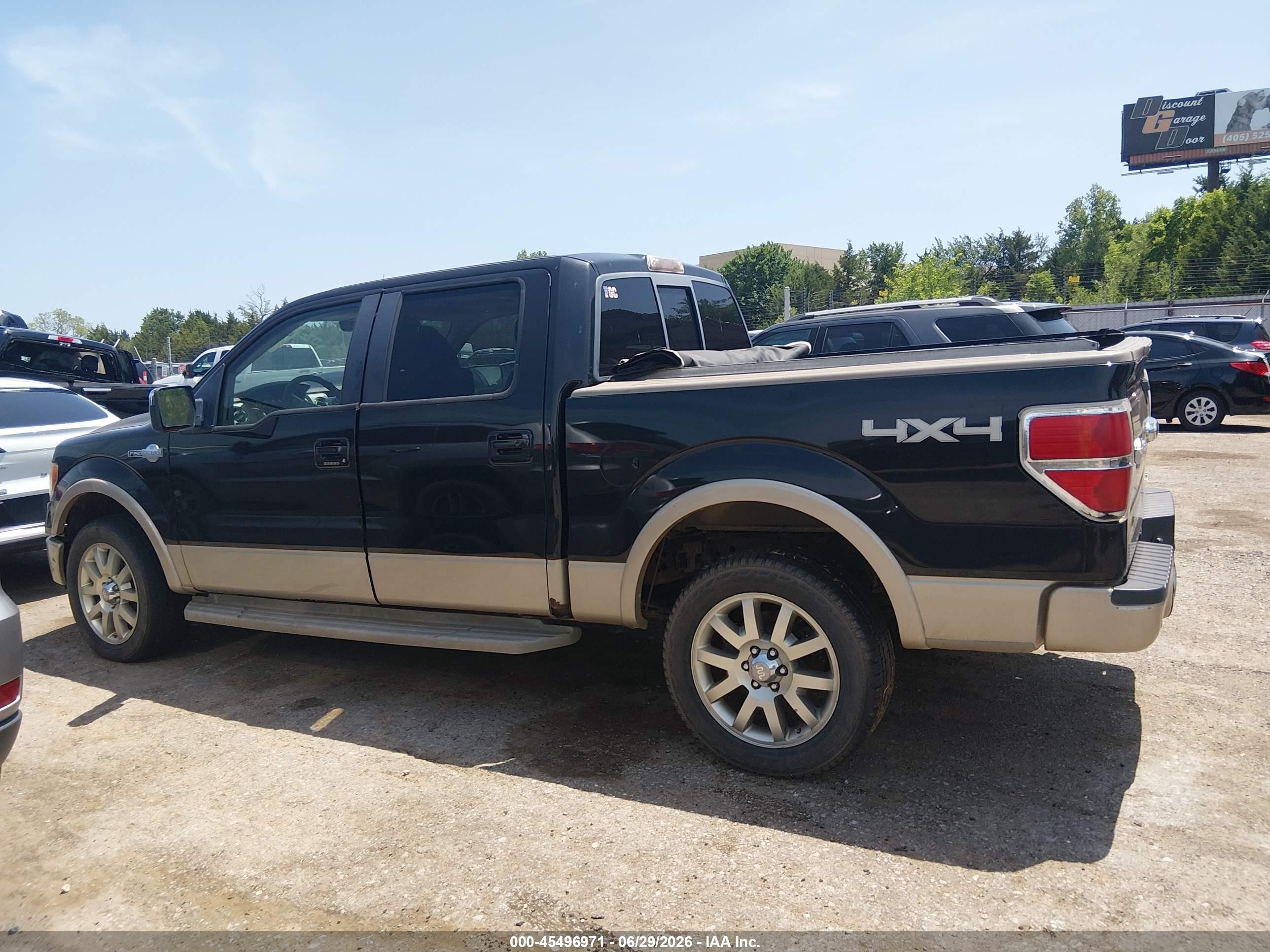 2010 Ford F-150 Fx4/harley-davidson/king Ranch/lariat/platinum/xl/xlt Black vin: 1FTFW1EV7AKB36554