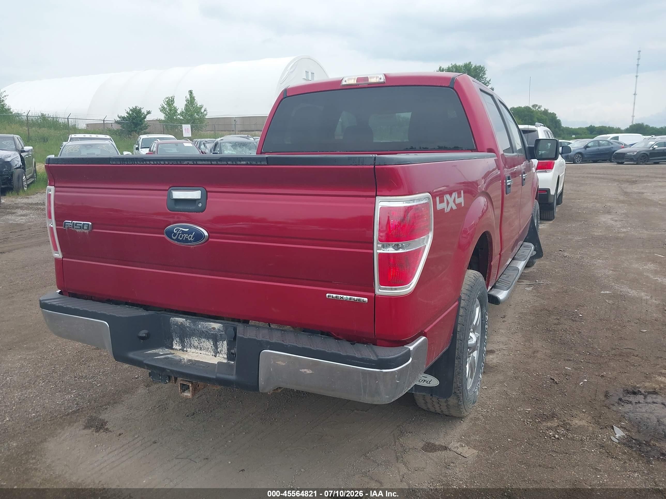 2010 Ford F-150 Fx4/harley-davidson/king Ranch/lariat/platinum/xl/xlt Красный vin: 1FTFW1EV7AKC19644