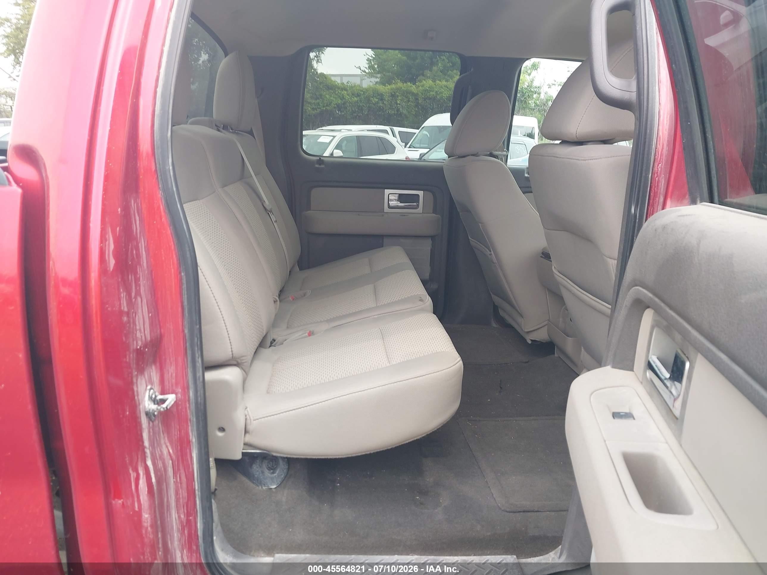 2010 Ford F-150 Fx4/harley-davidson/king Ranch/lariat/platinum/xl/xlt Красный vin: 1FTFW1EV7AKC19644