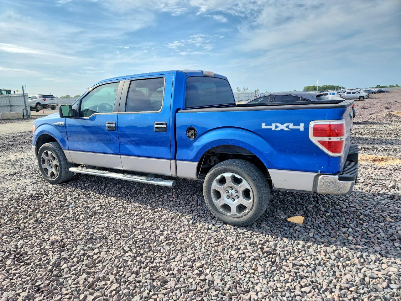 2010 Ford F150 Supercrew Blue vin: 1FTFW1EV7AKE03935
