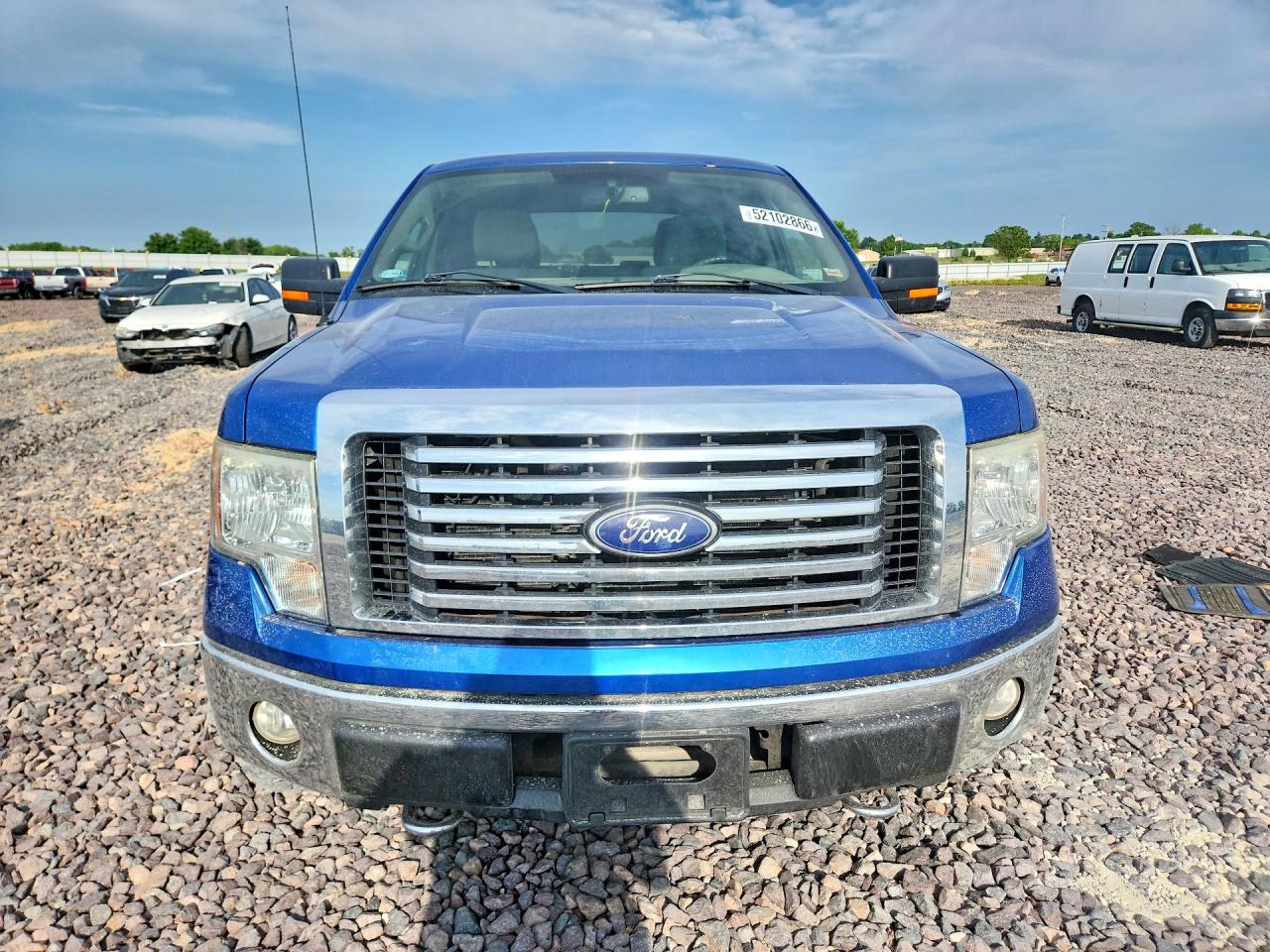 2010 Ford F150 Supercrew Blue vin: 1FTFW1EV7AKE03935