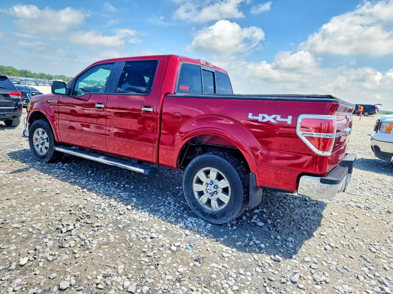 2010 Ford F150 Supercrew Red vin: 1FTFW1EV7AKE20413