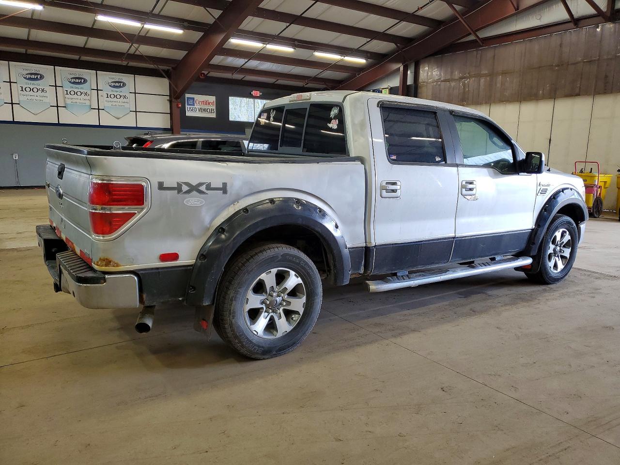 2010 Ford F150 Supercrew Silver vin: 1FTFW1EV7AKE40869
