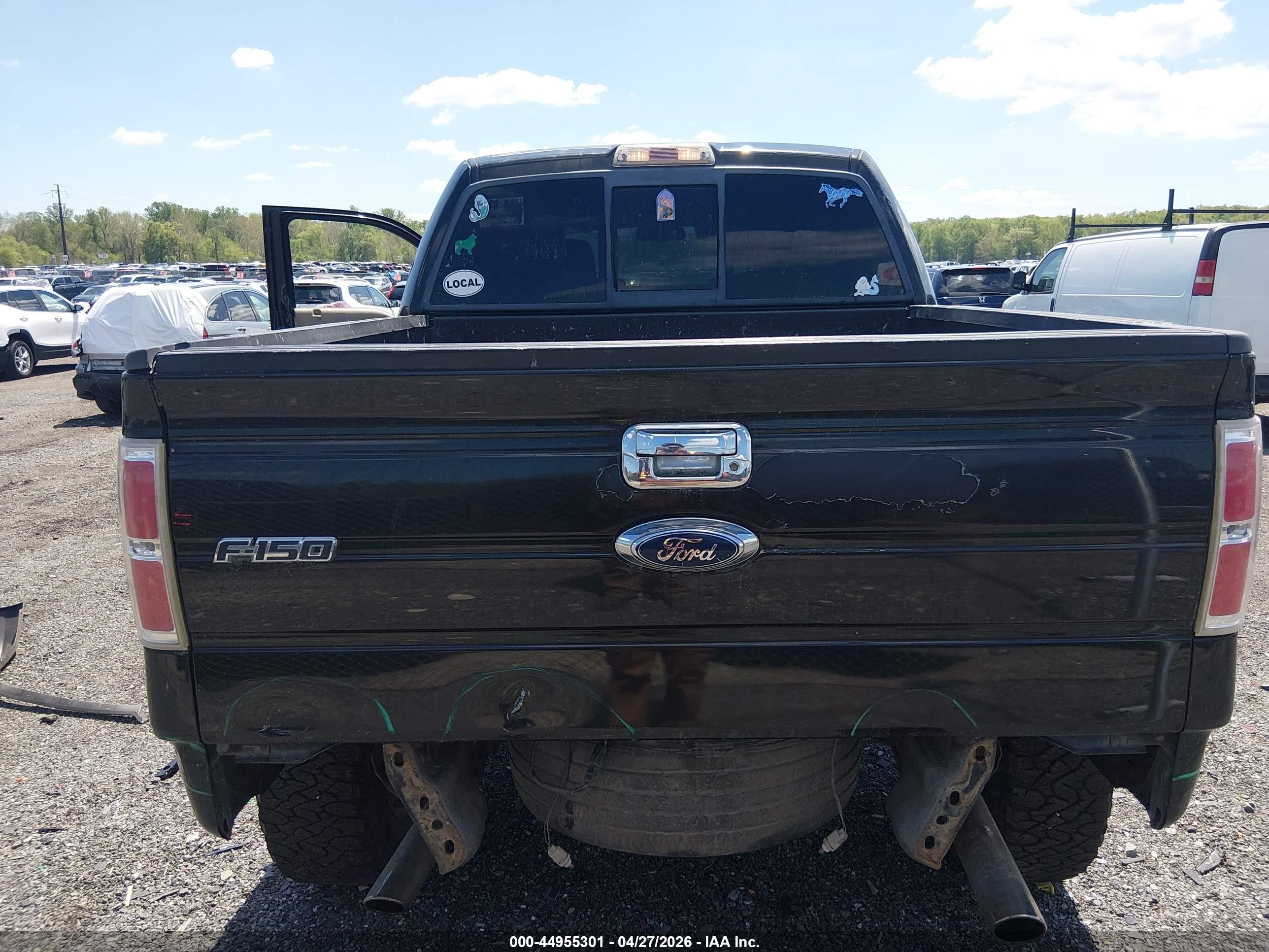 2010 Ford F-150   Black vin: 1FTFW1EV8AFA01737