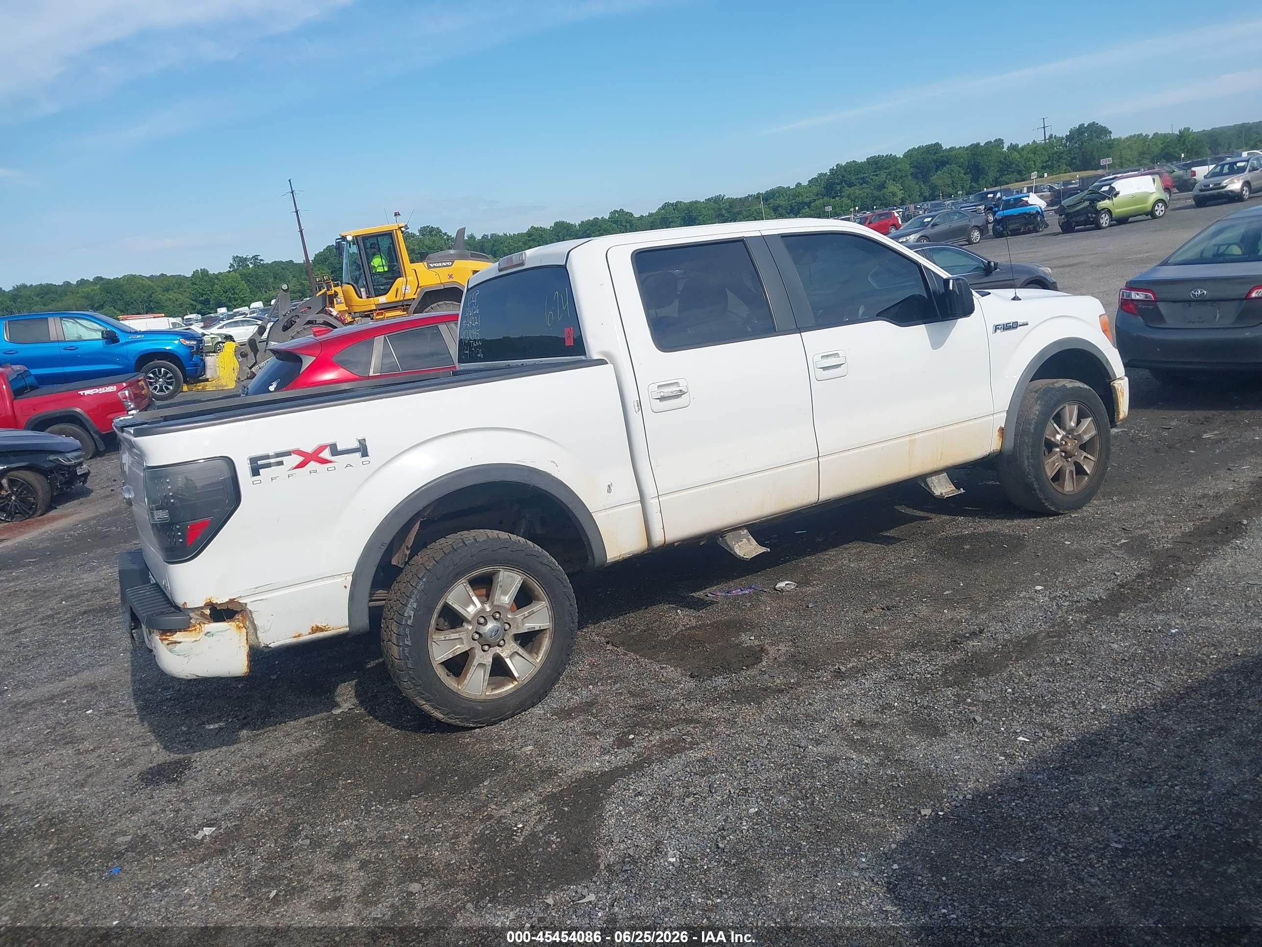 2010 Ford F-150 Fx4/harley-davidson/king Ranch/lariat/platinum/xl/xlt White vin: 1FTFW1EV8AFA26718