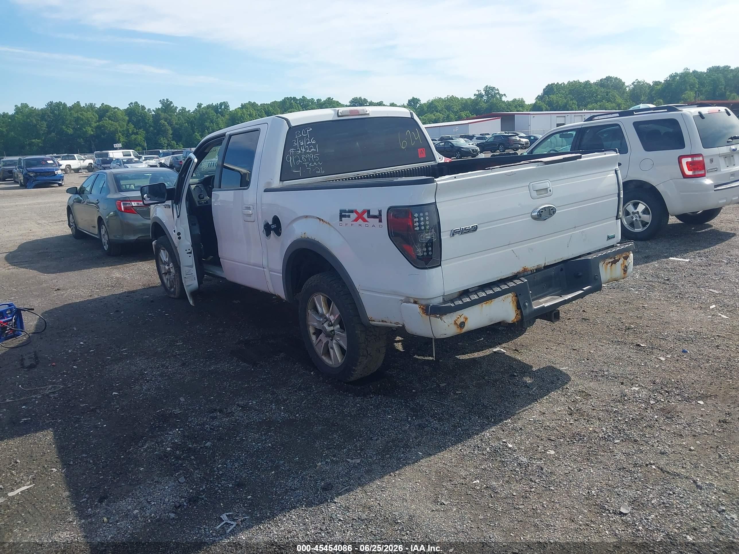 2010 Ford F-150 Fx4/harley-davidson/king Ranch/lariat/platinum/xl/xlt White vin: 1FTFW1EV8AFA26718