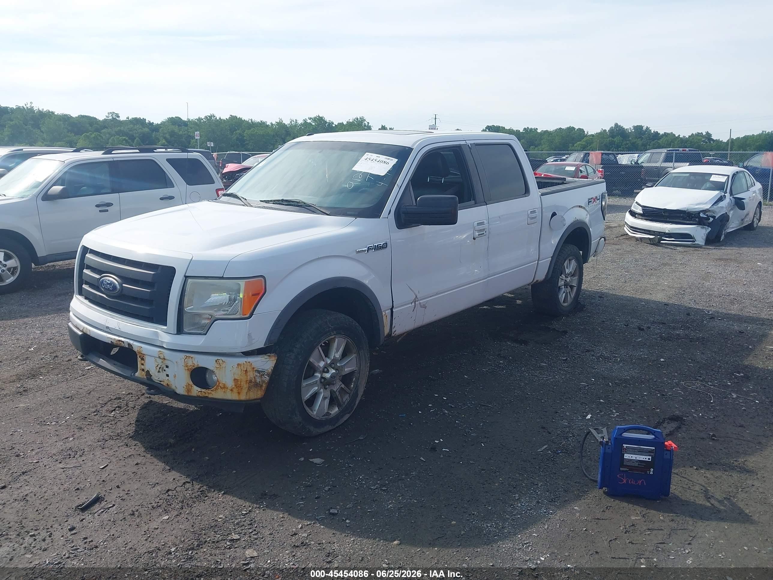 2010 Ford F-150 Fx4/harley-davidson/king Ranch/lariat/platinum/xl/xlt White vin: 1FTFW1EV8AFA26718