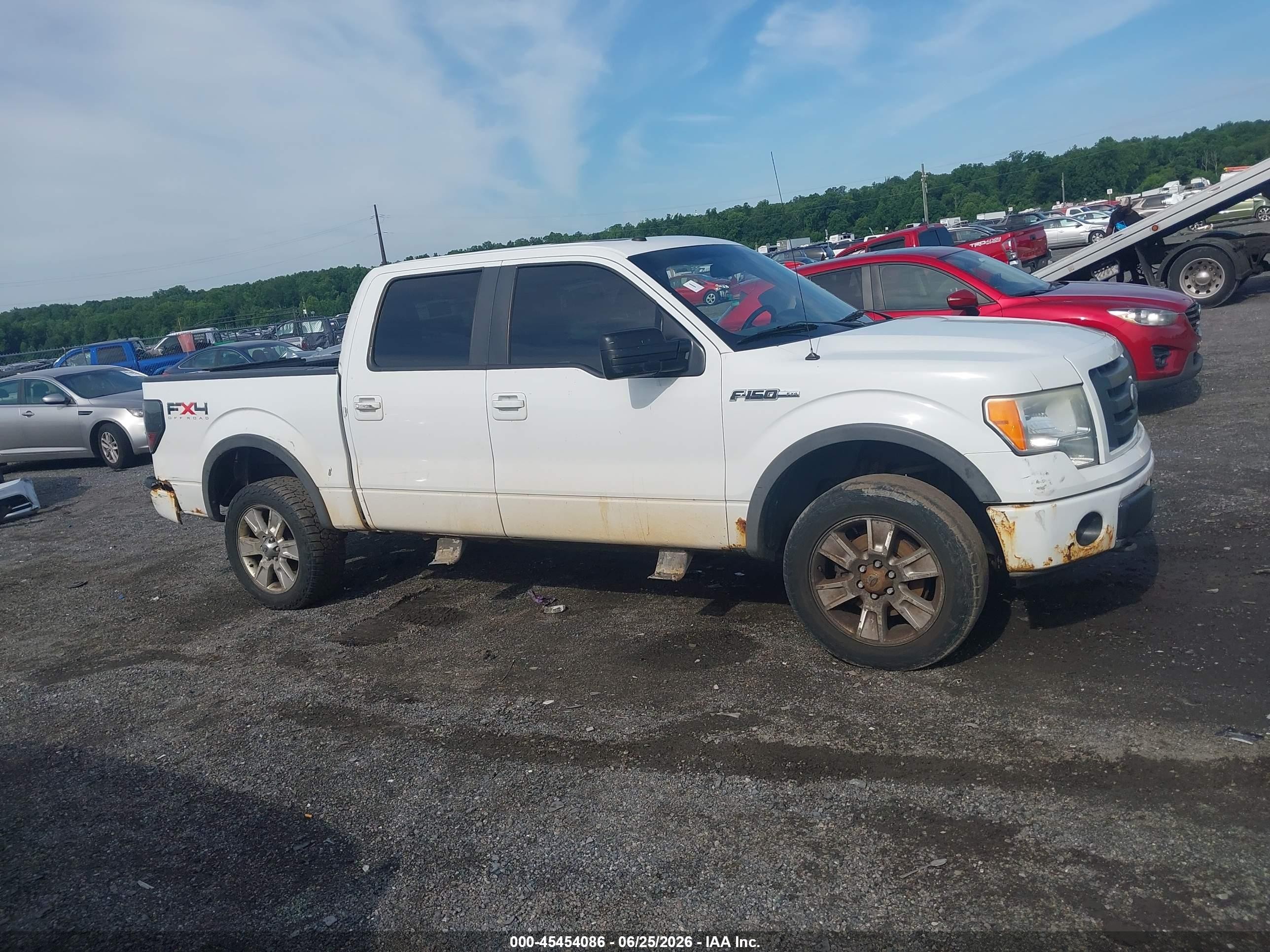 2010 Ford F-150 Fx4/harley-davidson/king Ranch/lariat/platinum/xl/xlt White vin: 1FTFW1EV8AFA26718