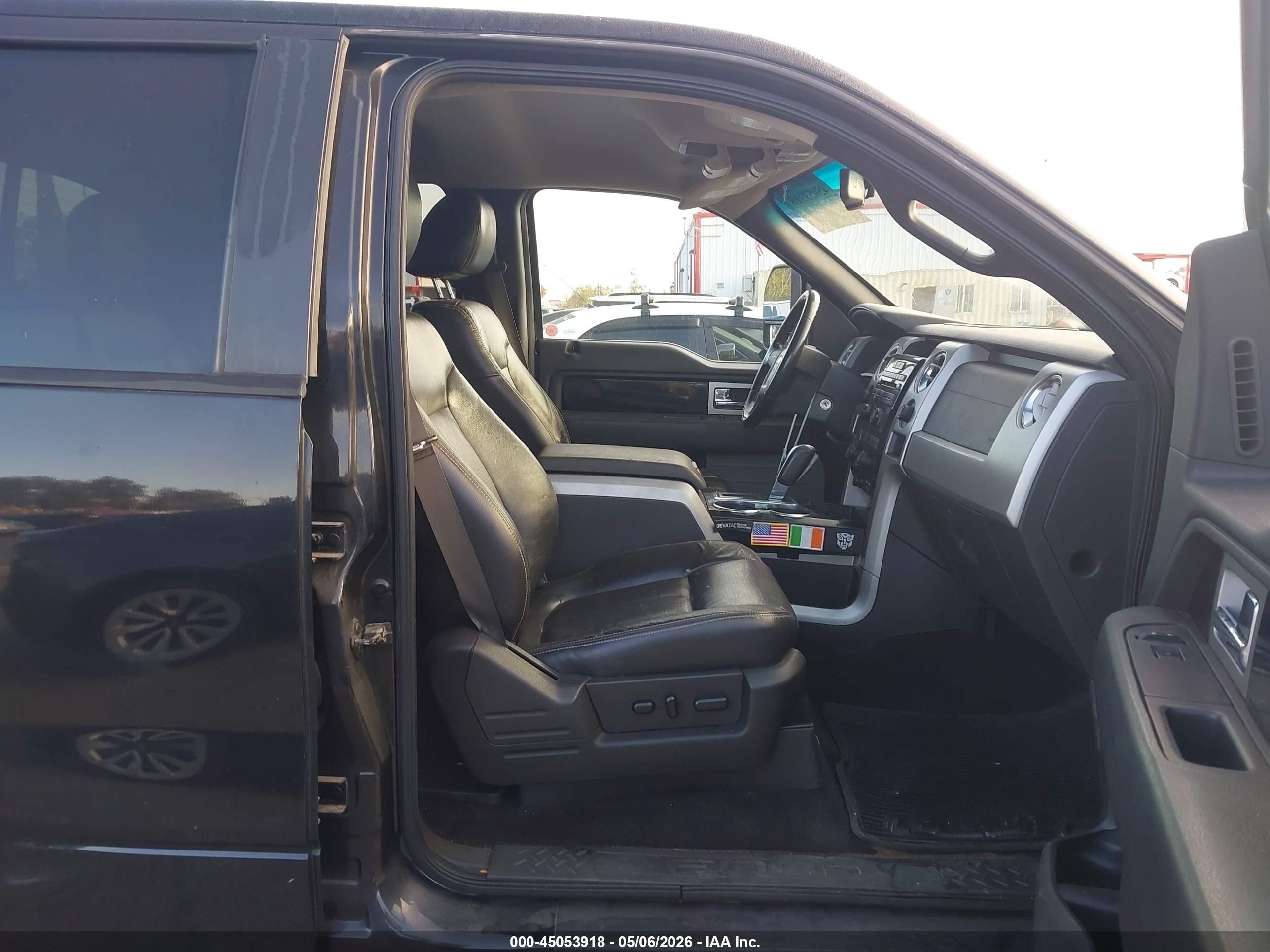 2010 Ford F-150 Fx4 Black vin: 1FTFW1EV8AFA38738