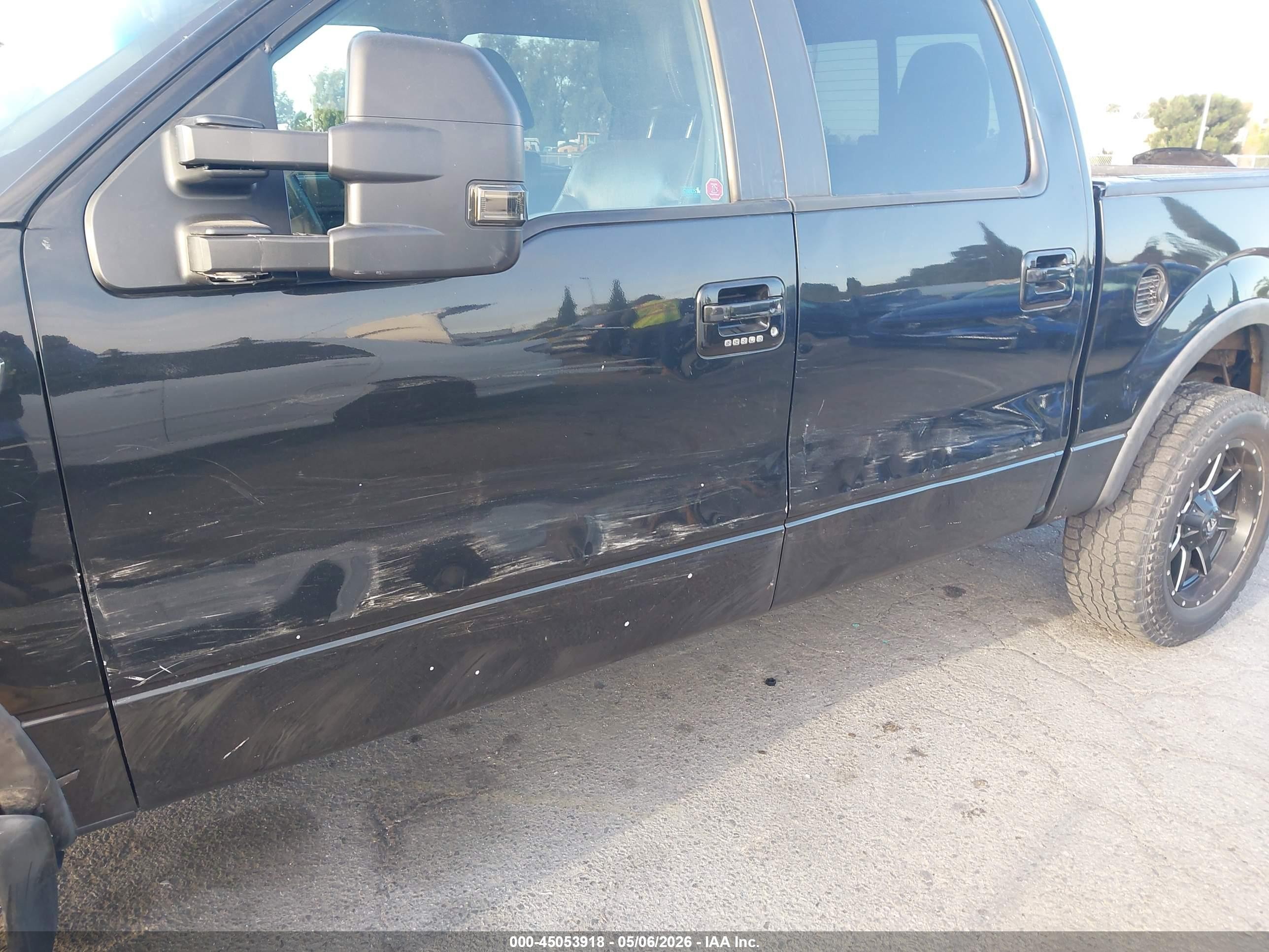 2010 Ford F-150 Fx4 Black vin: 1FTFW1EV8AFA38738
