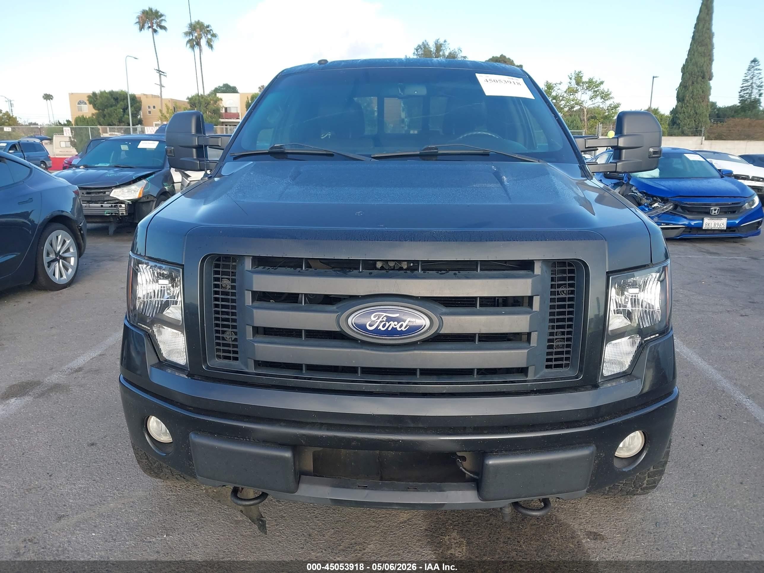 2010 Ford F-150 Fx4 Black vin: 1FTFW1EV8AFA38738