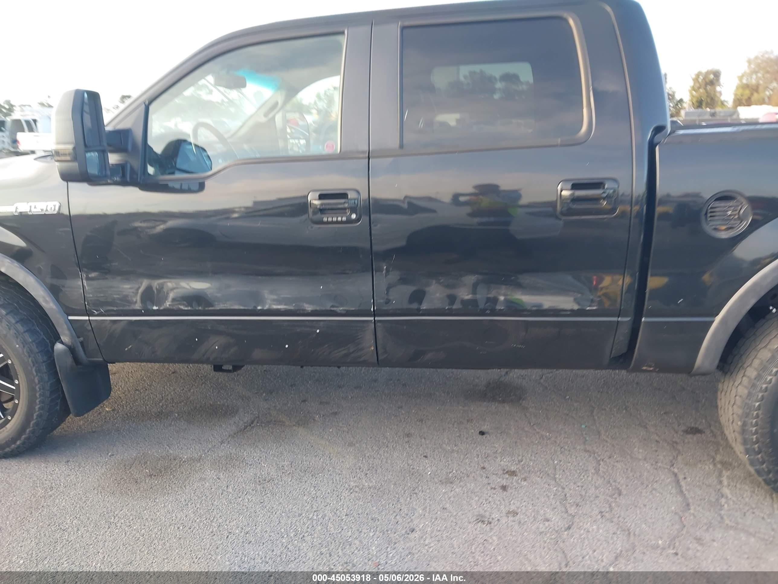 2010 Ford F-150 Fx4 Black vin: 1FTFW1EV8AFA38738