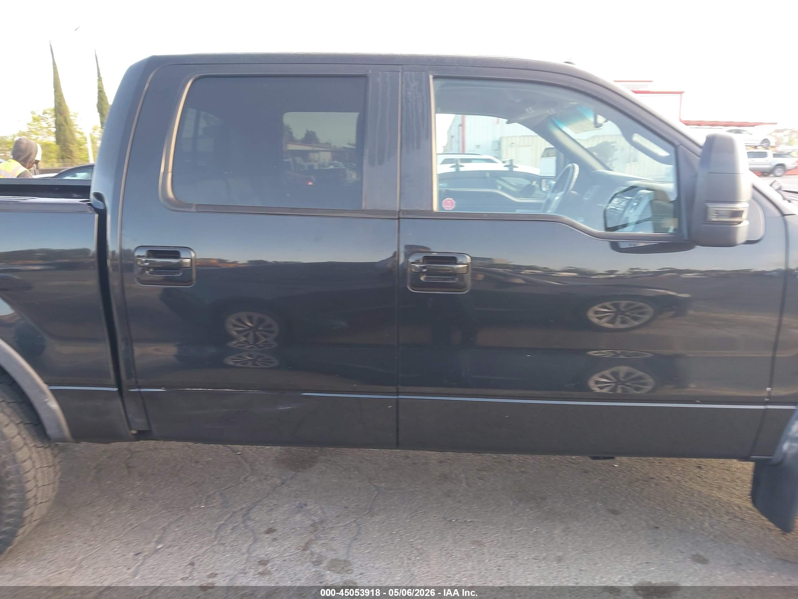 2010 Ford F-150 Fx4 Black vin: 1FTFW1EV8AFA38738