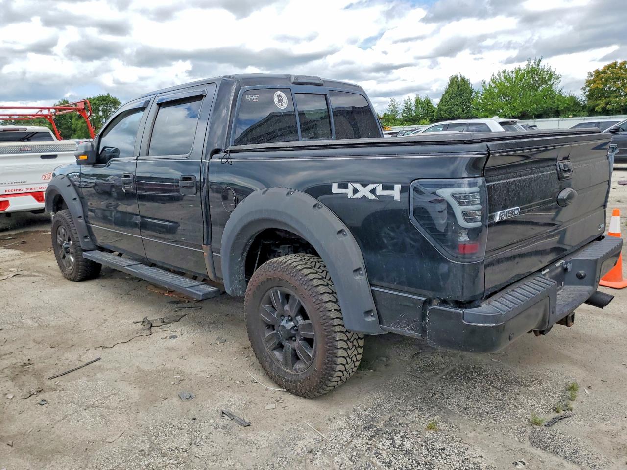 2010 Ford F150 Supercrew Black vin: 1FTFW1EV8AFA40909