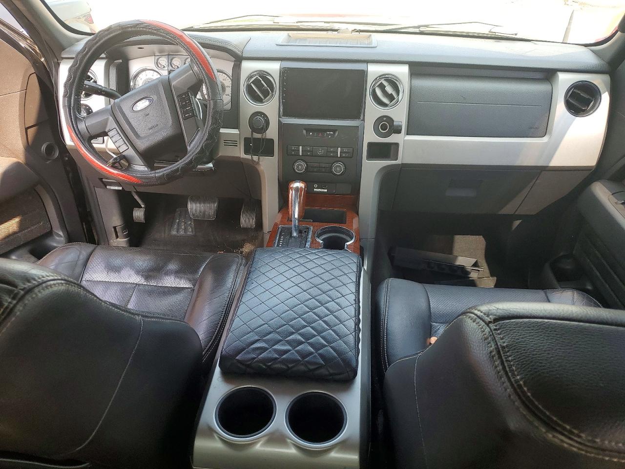 2010 Ford F150 Supercrew Black vin: 1FTFW1EV8AFA40909