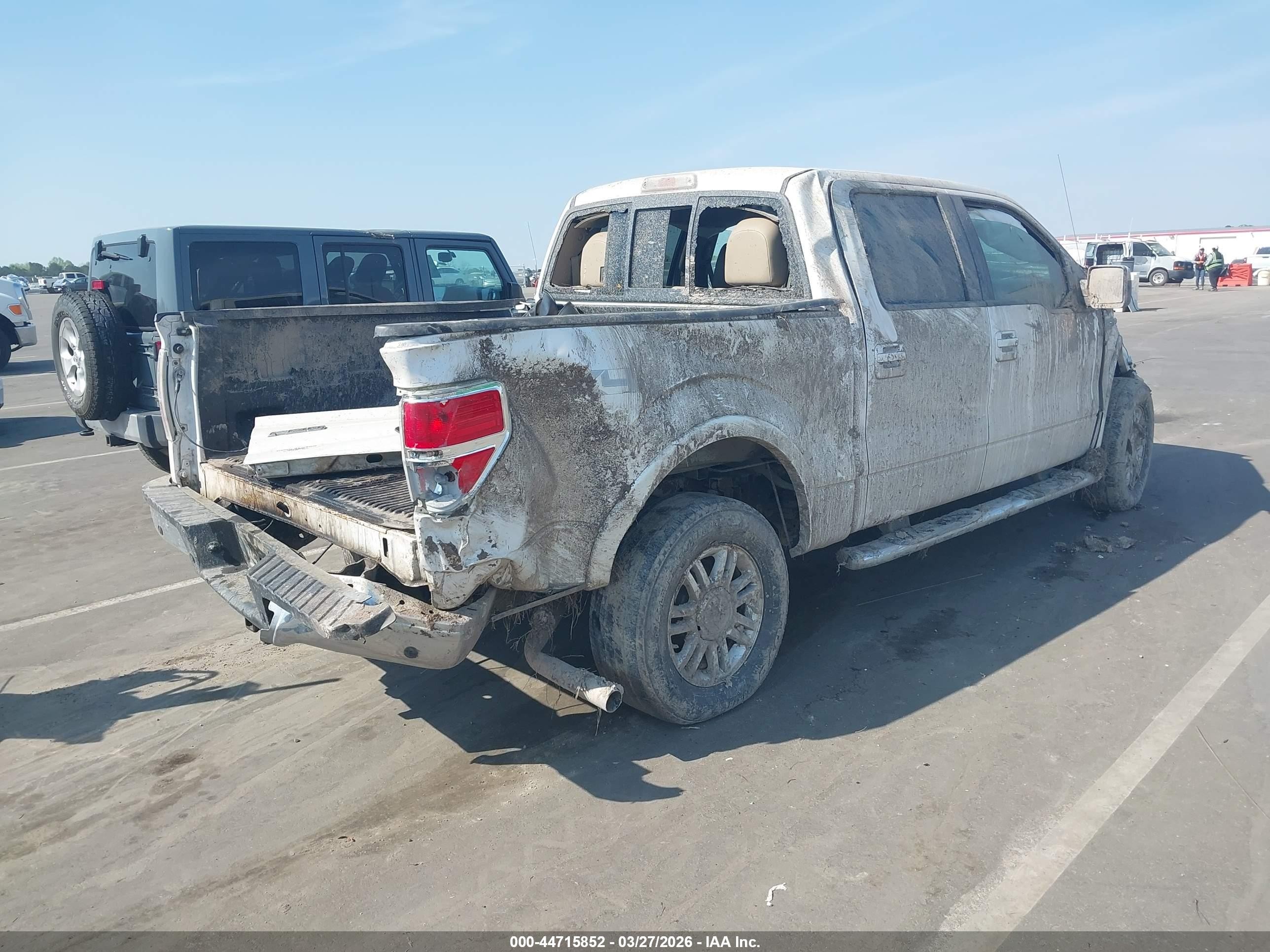 2010 Ford F-150 Fx4/harley-davidson/king Ranch/lariat/platinum/xl/xlt White vin: 1FTFW1EV8AFA43339