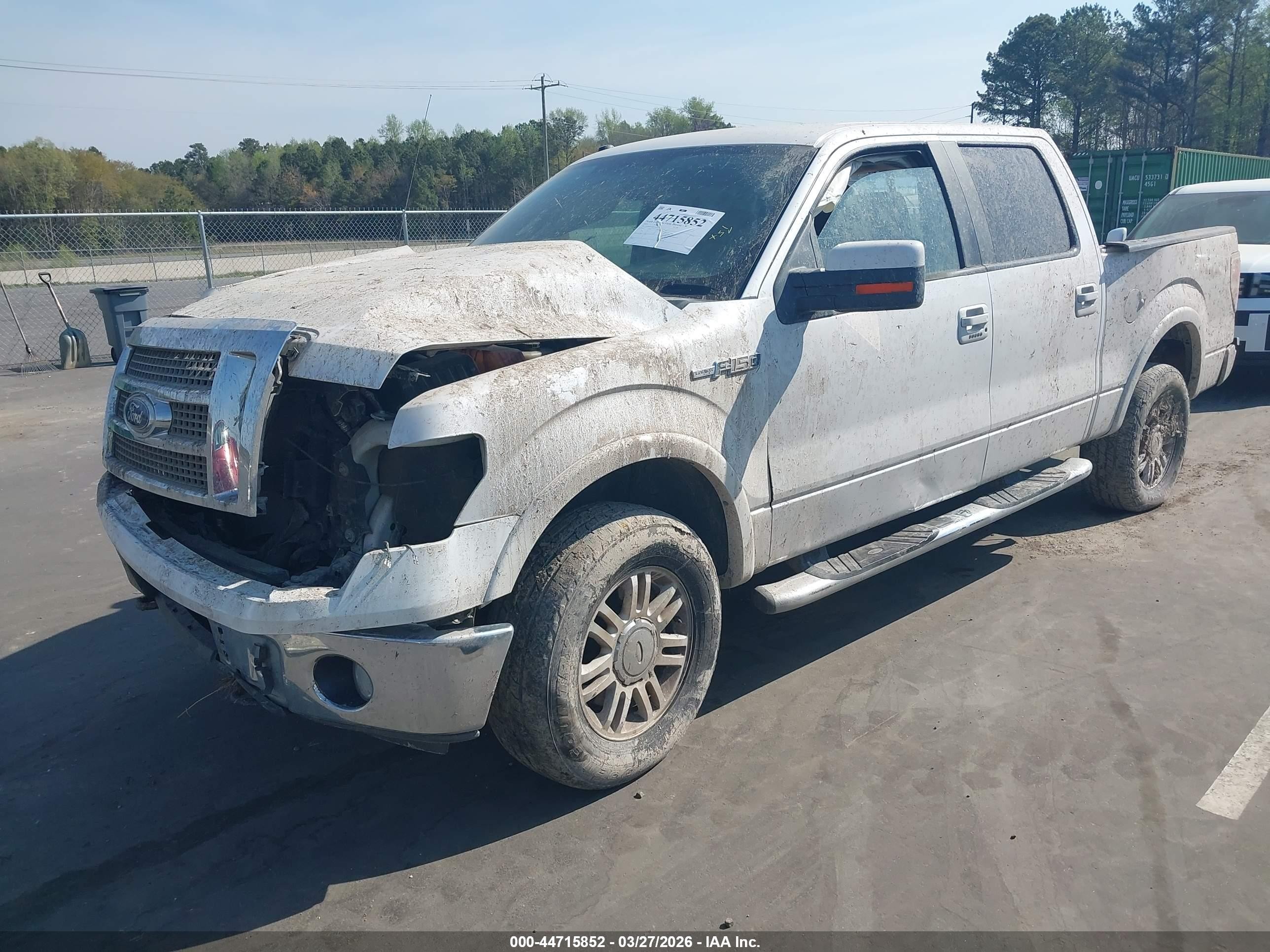 2010 Ford F-150 Fx4/harley-davidson/king Ranch/lariat/platinum/xl/xlt White vin: 1FTFW1EV8AFA43339